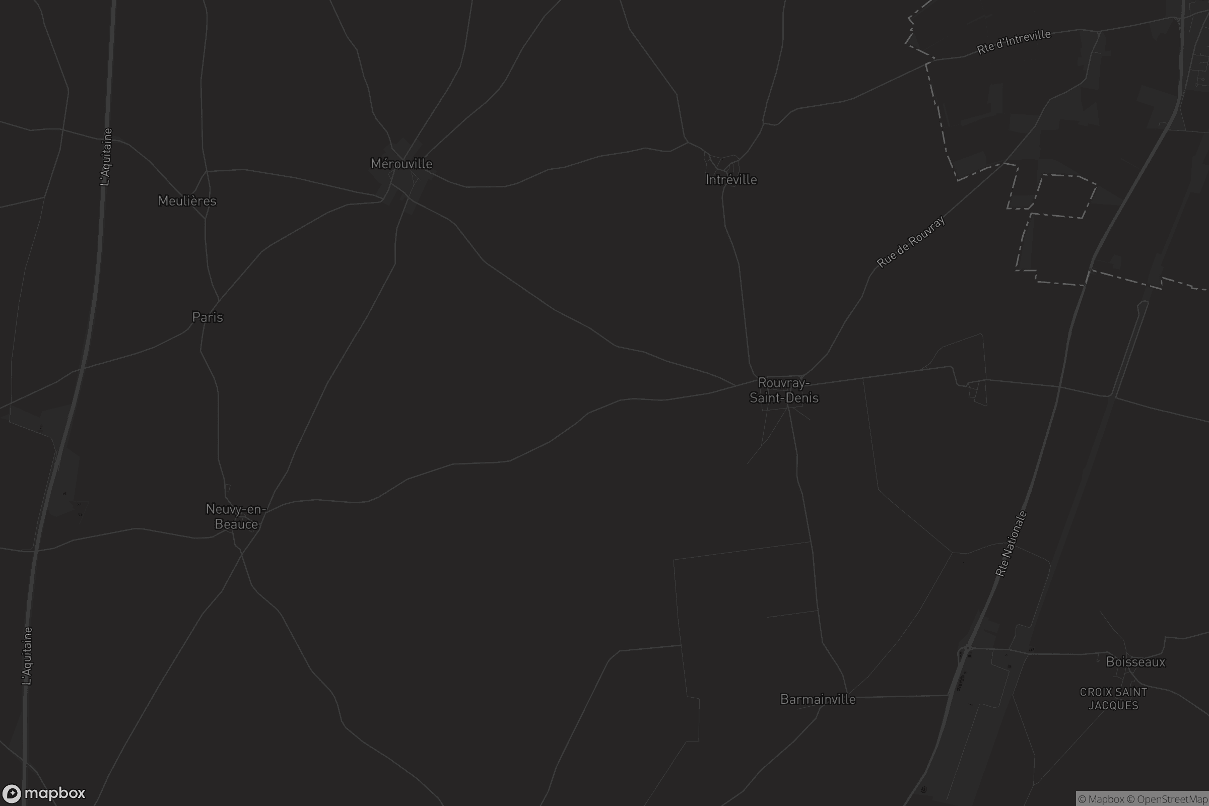 Carte de Neuville Saint Denis