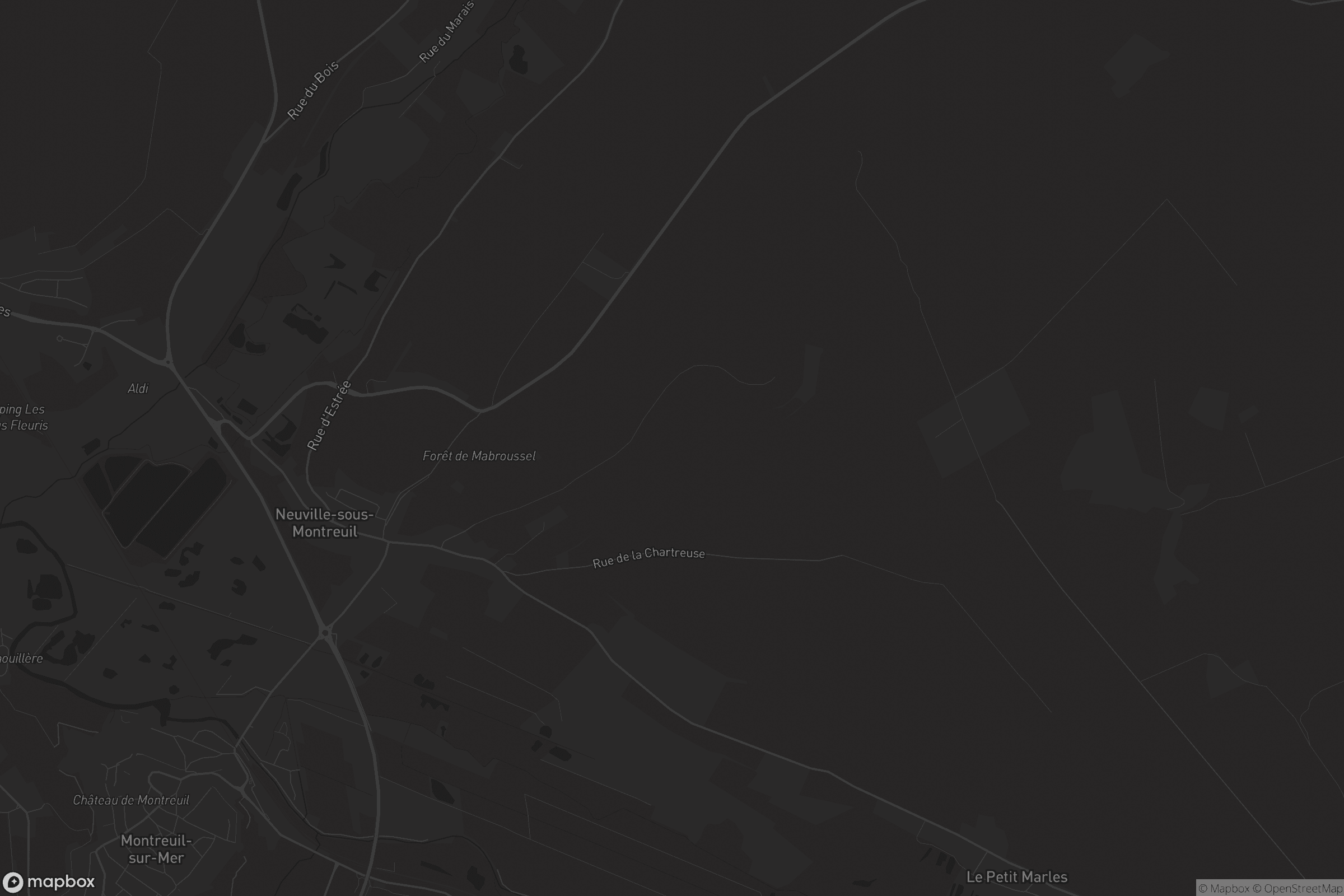 Carte de Neuville-sous-Montreuil