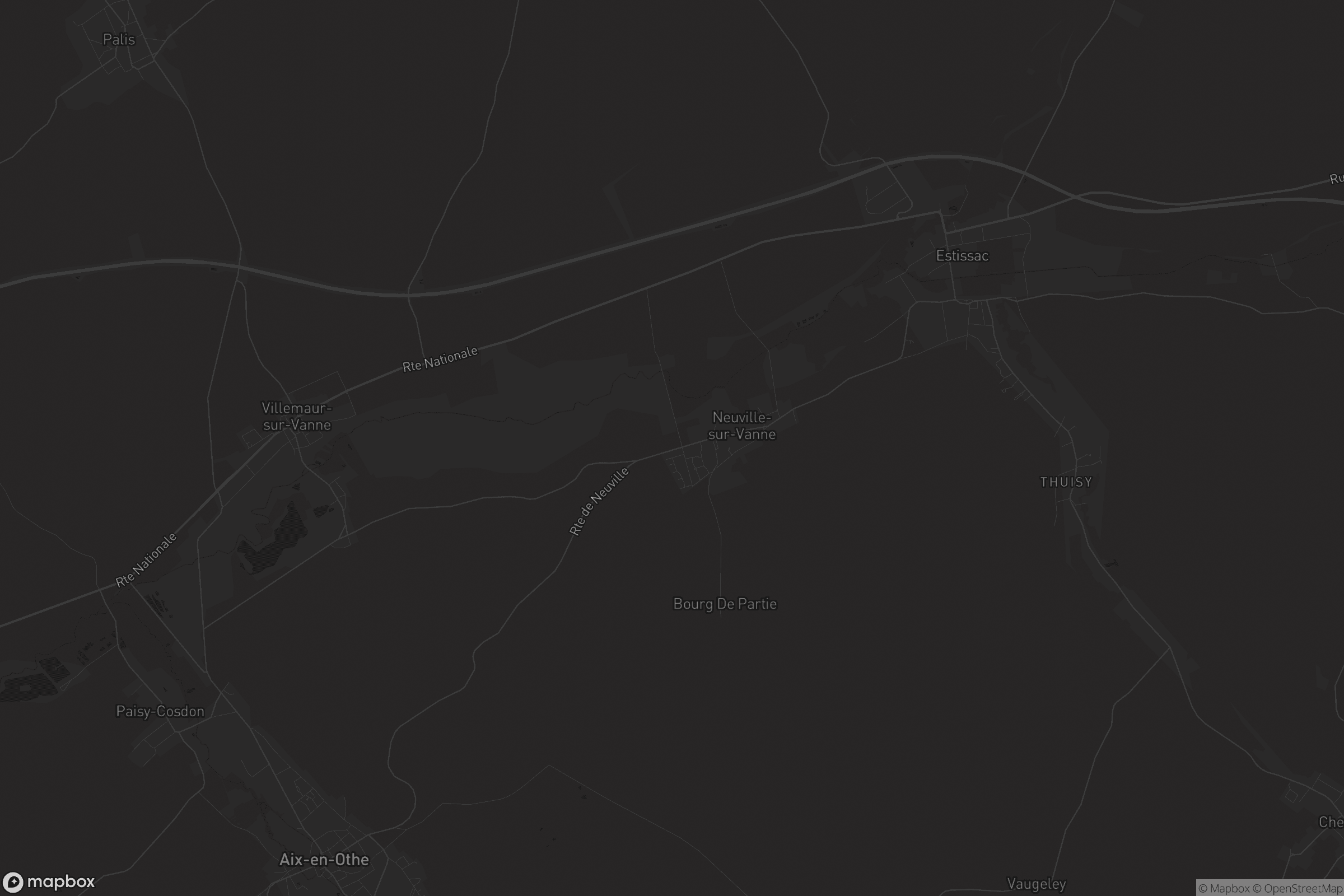 Carte de Neuville-sur-Vanne