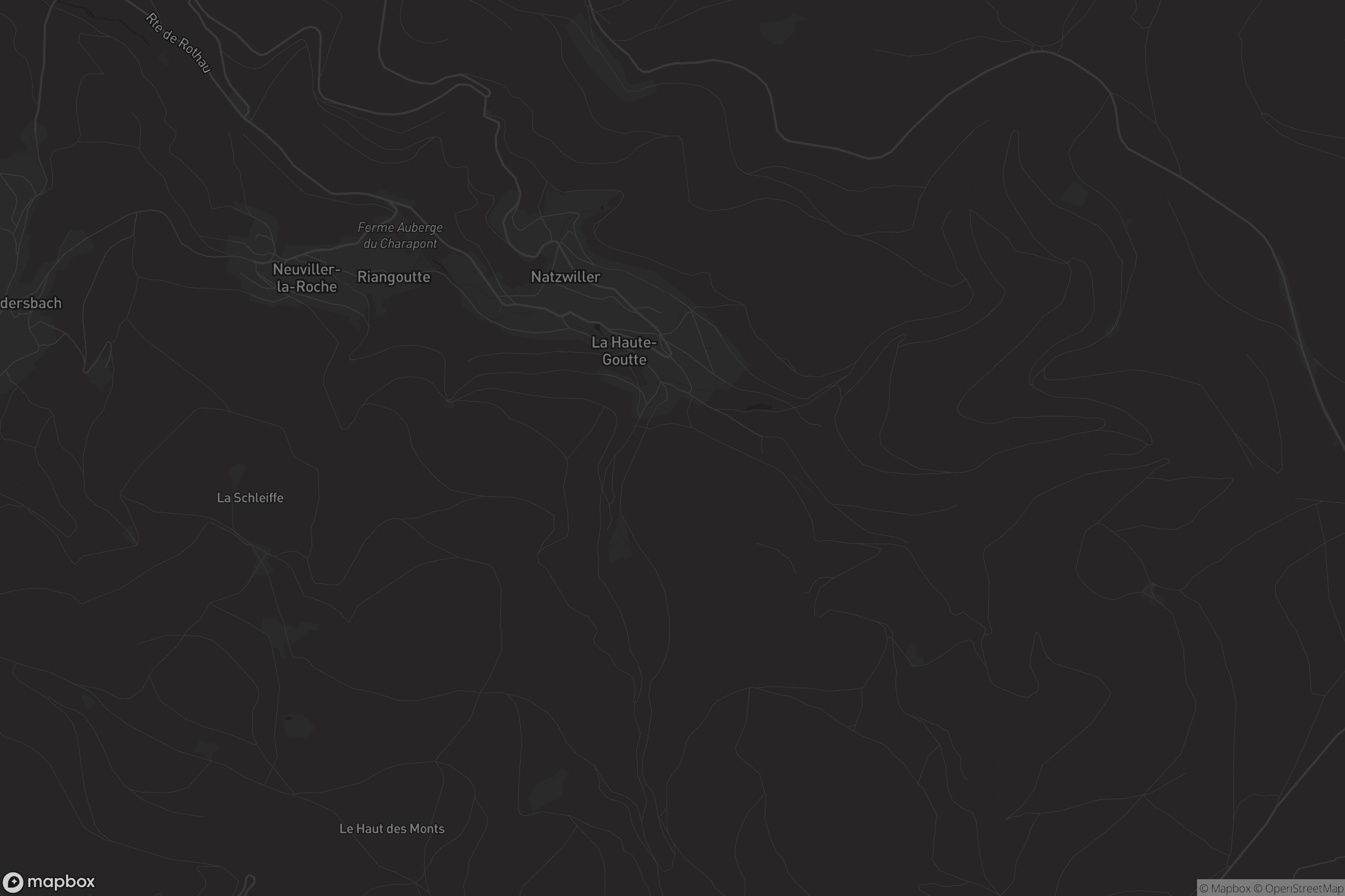 Carte de Neuviller-la-Roche