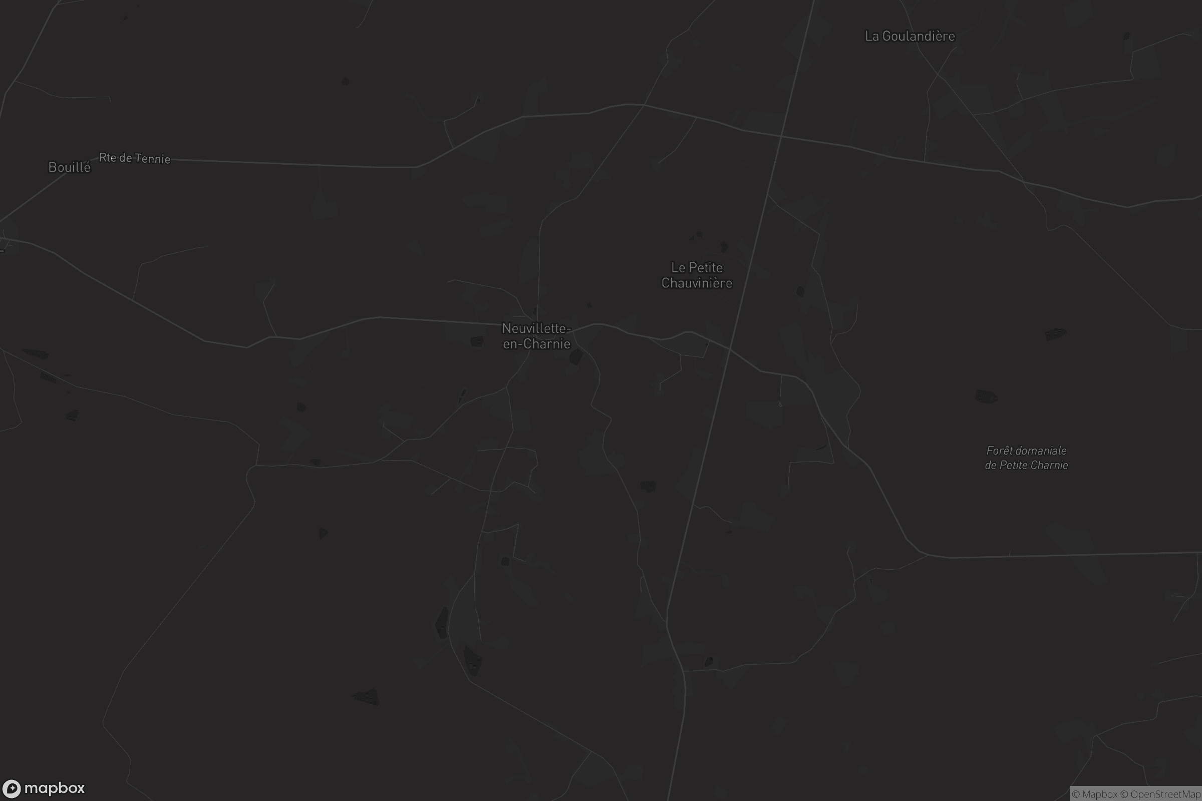 Carte de Neuvillette-en-Charnie