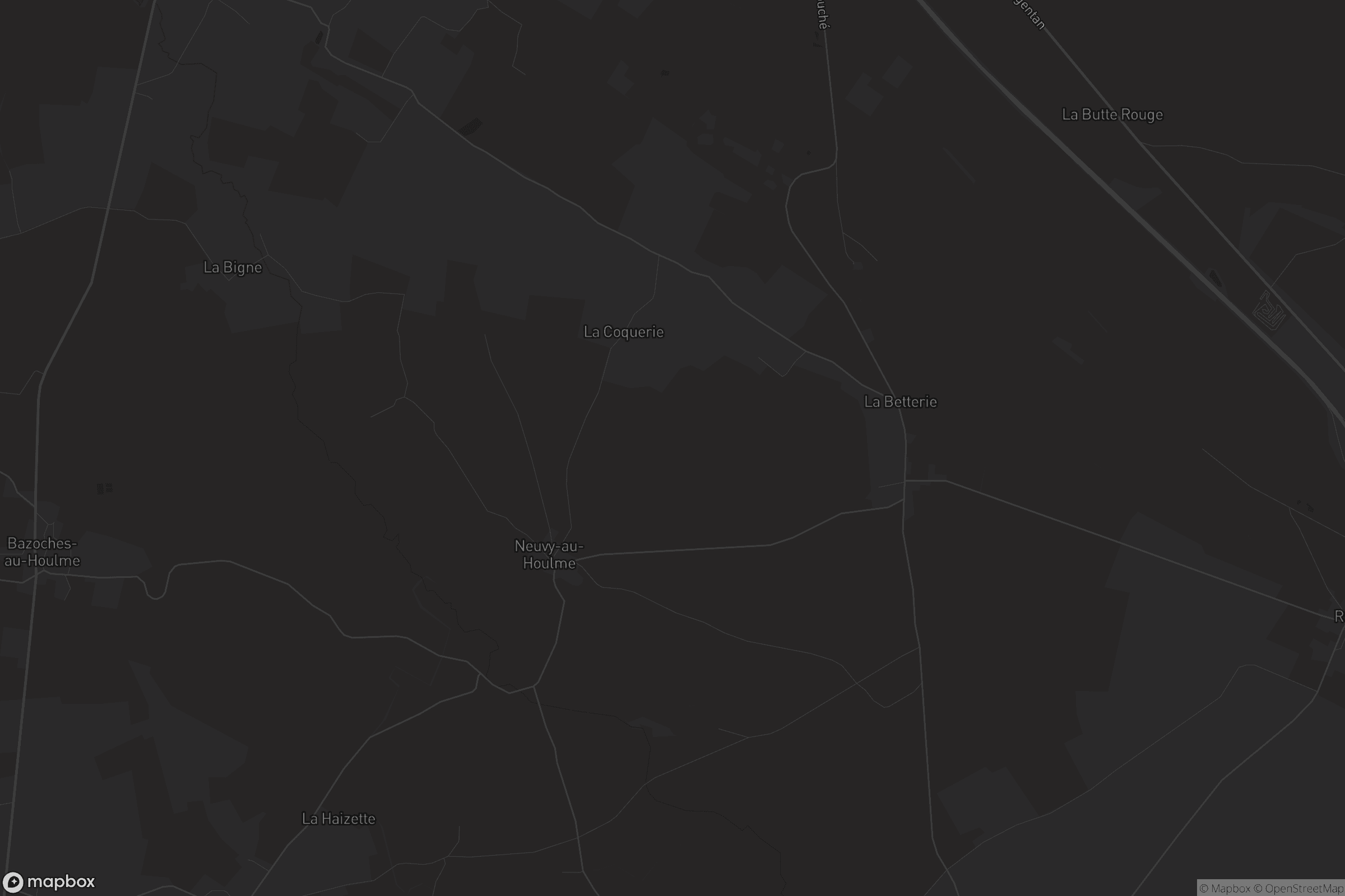 Carte de Neuvy-au-Houlme