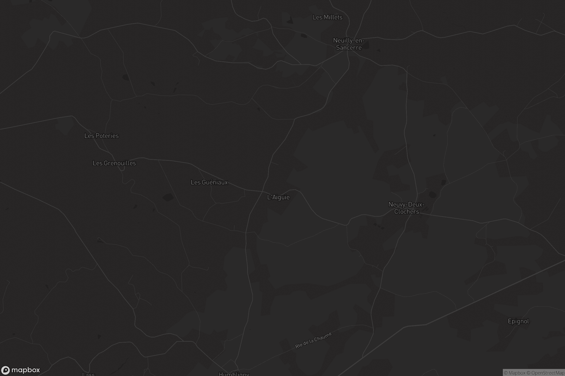 Carte de Neuvy-Deux-Clochers