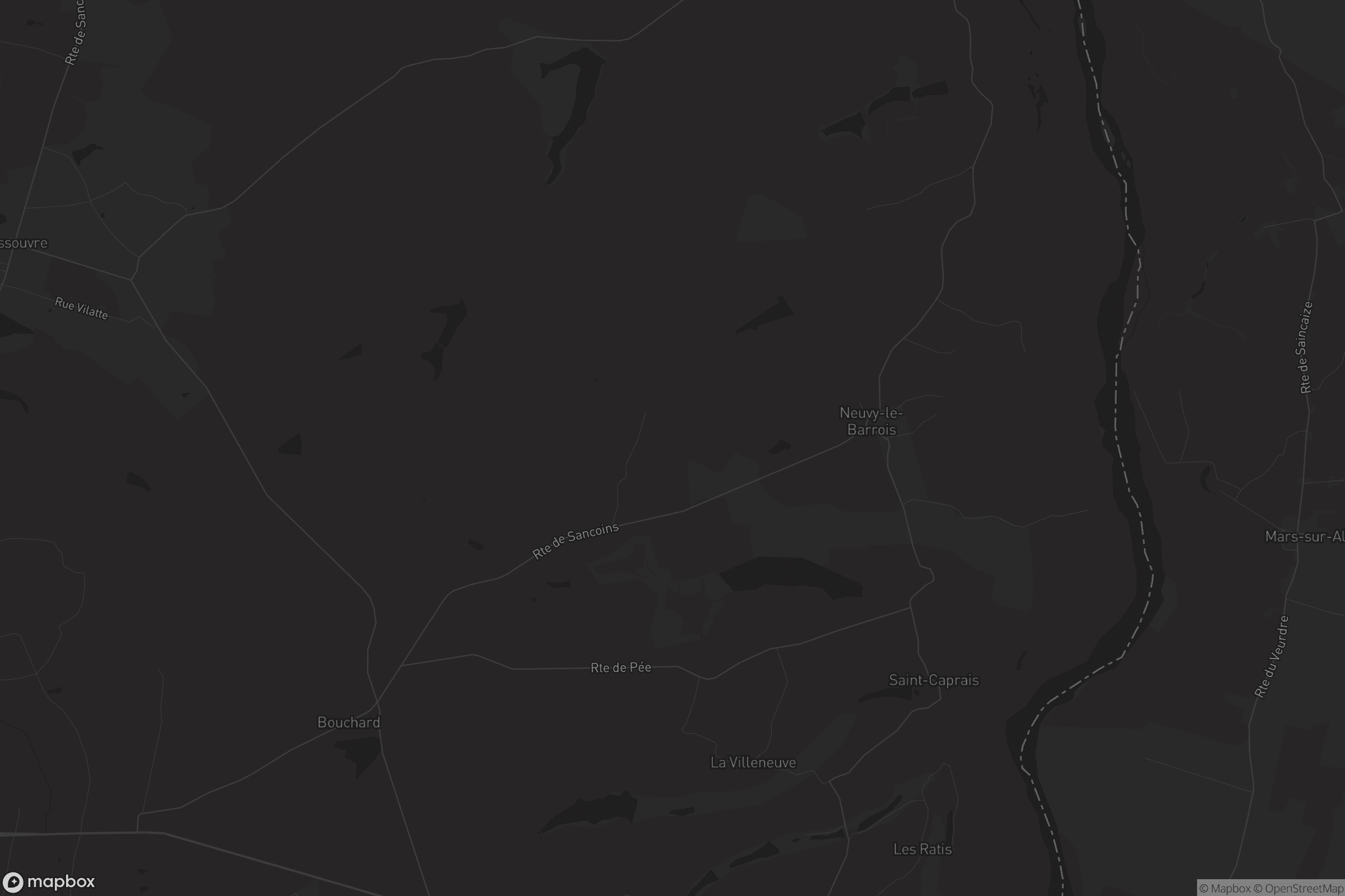 Carte de Neuvy-le-Barrois