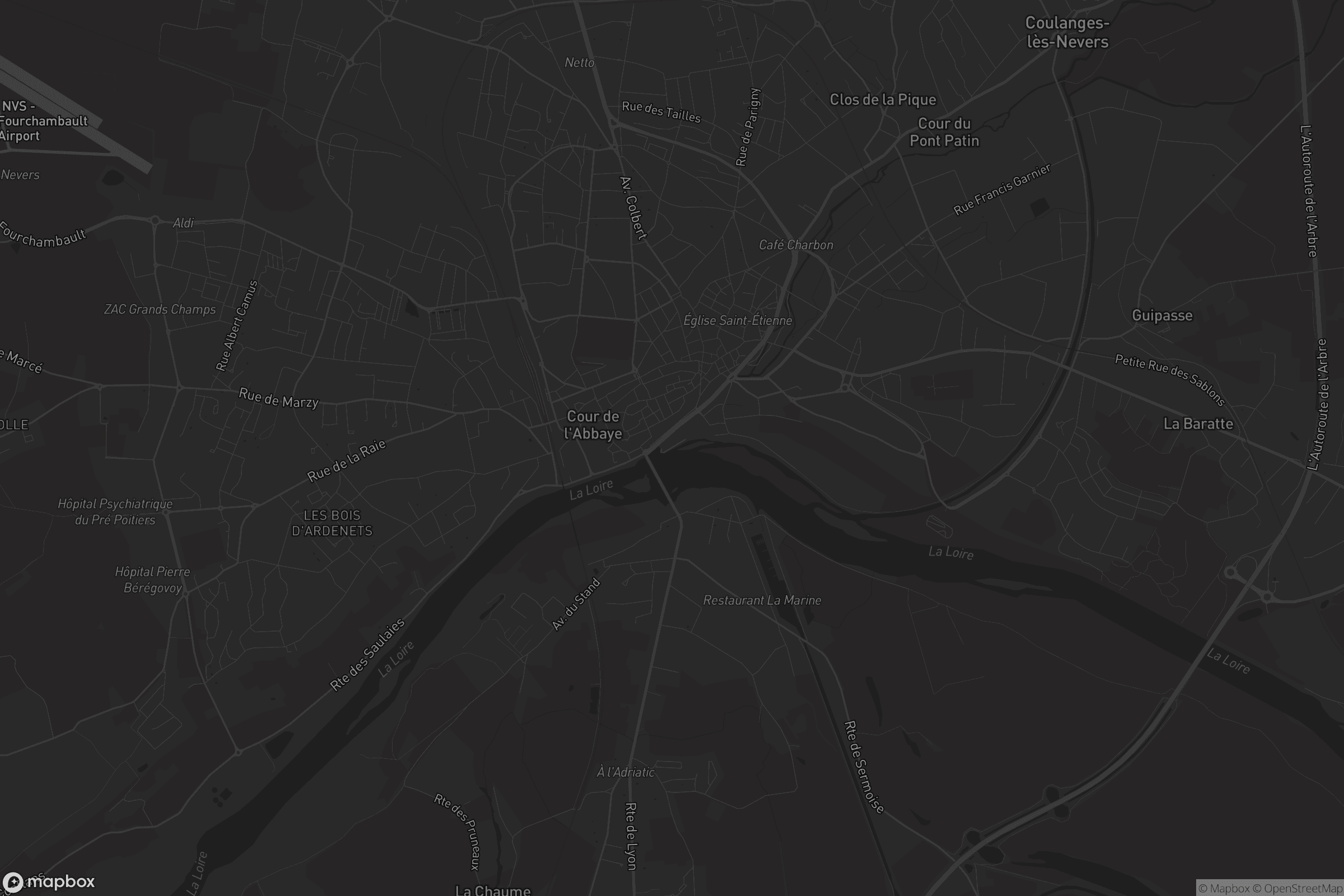 Carte de Nevers