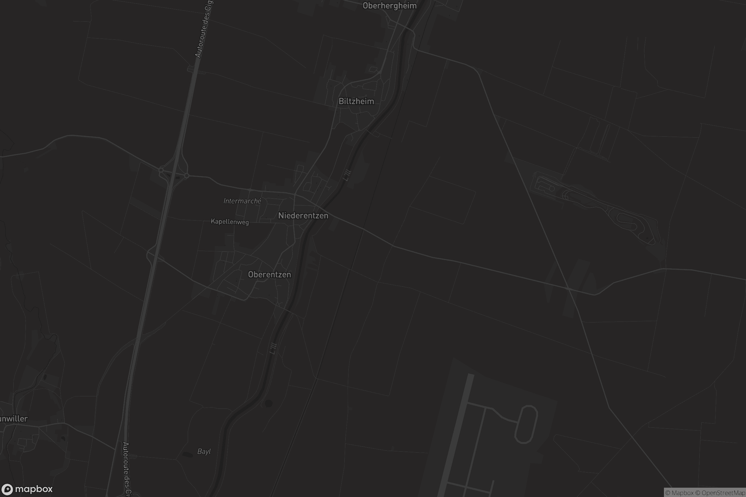 Carte de Niederentzen