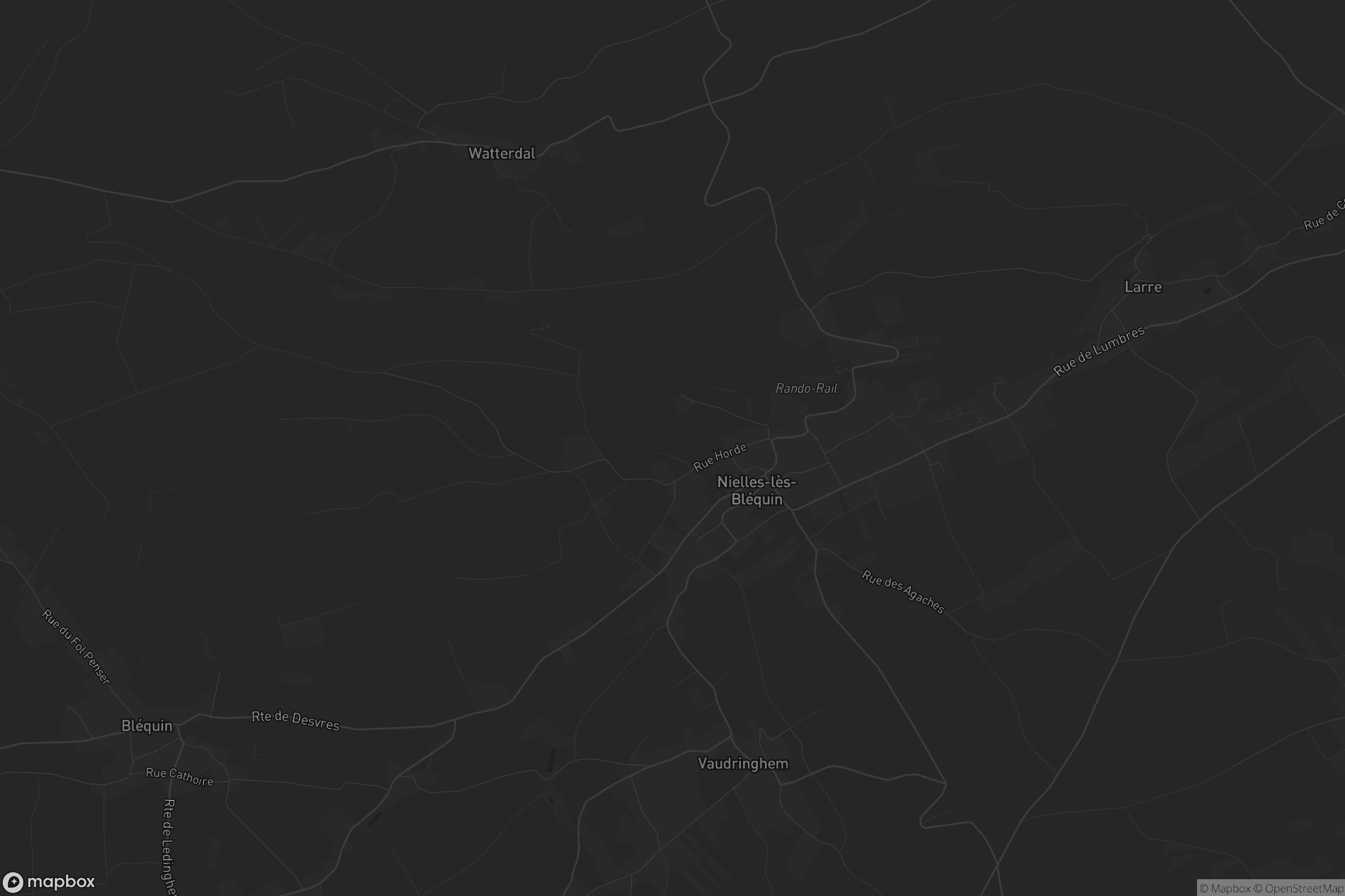 Carte de Nielles-lès-Bléquin