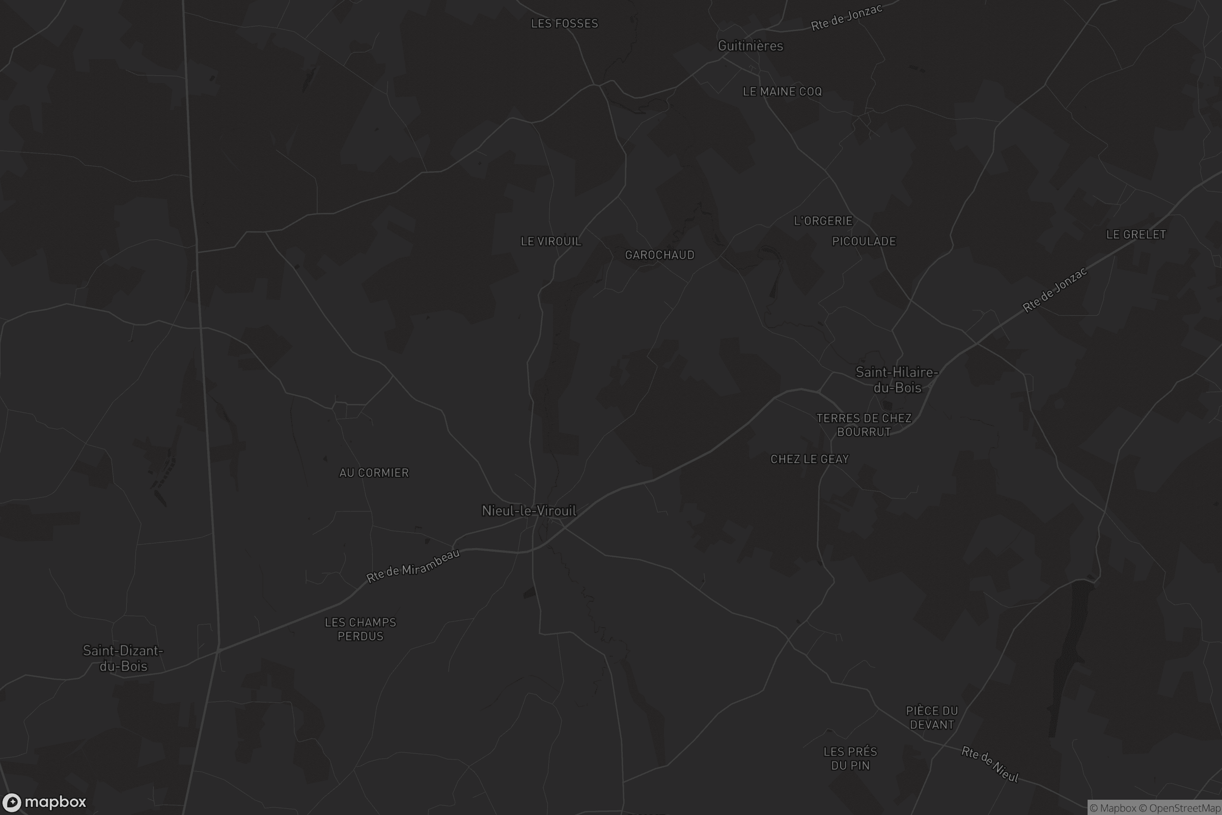 Carte de Nieul-le-Virouil