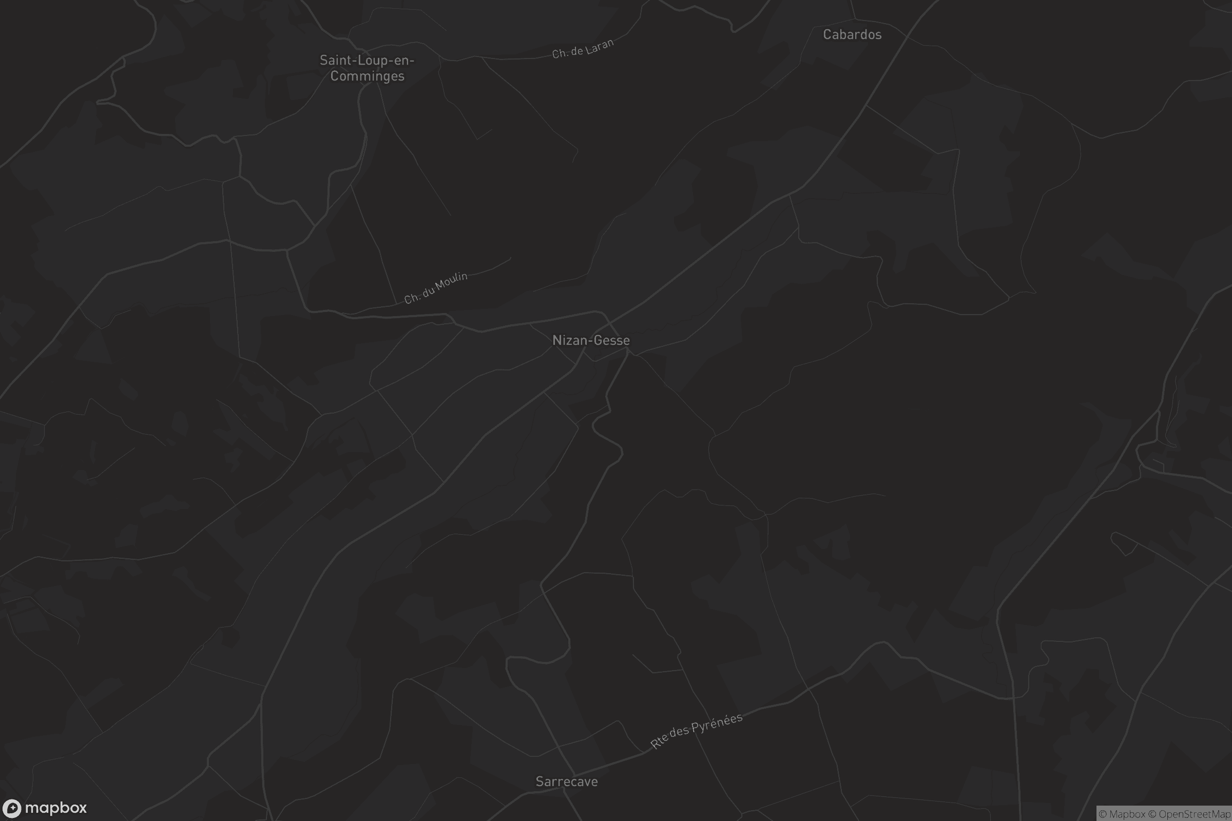 Carte de Nizan-Gesse