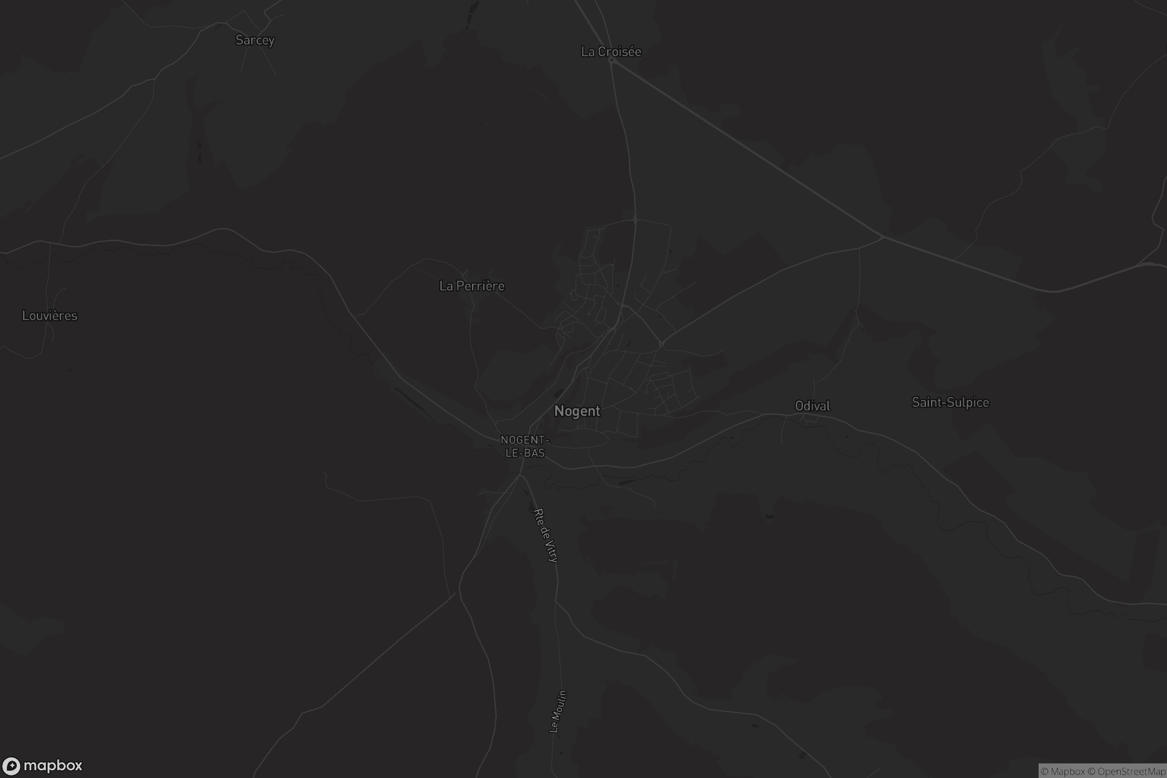 Carte de Nogent-en-Bassigny