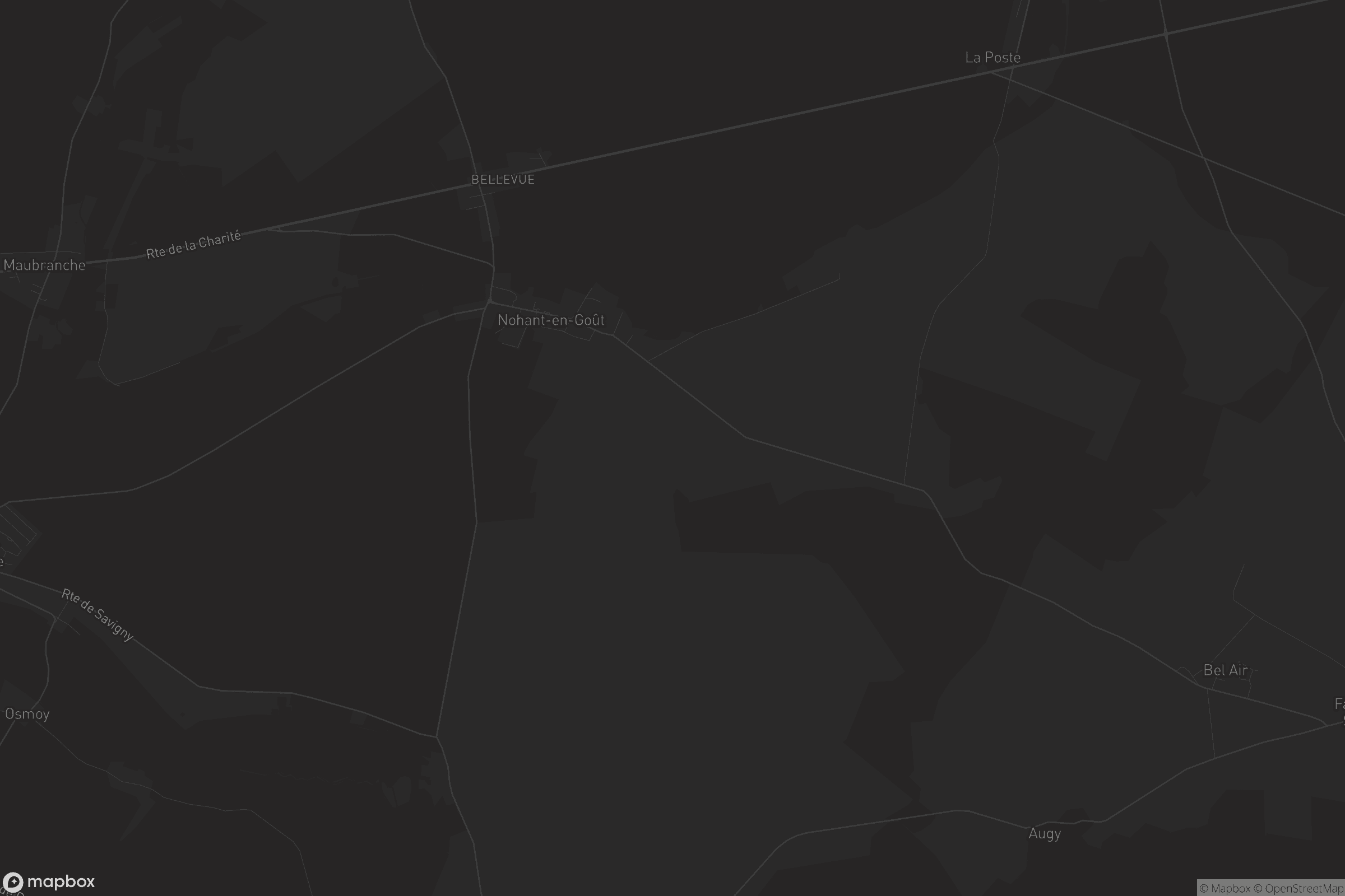 Carte de Nohant-en-Goût