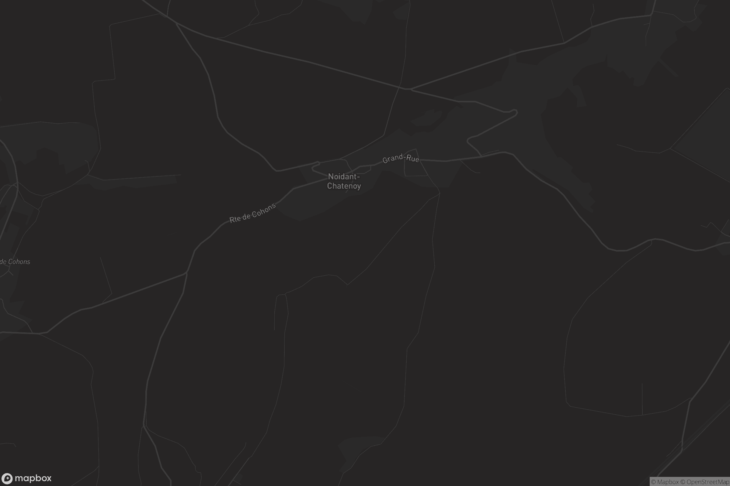 Carte de Noidant-Chatenoy