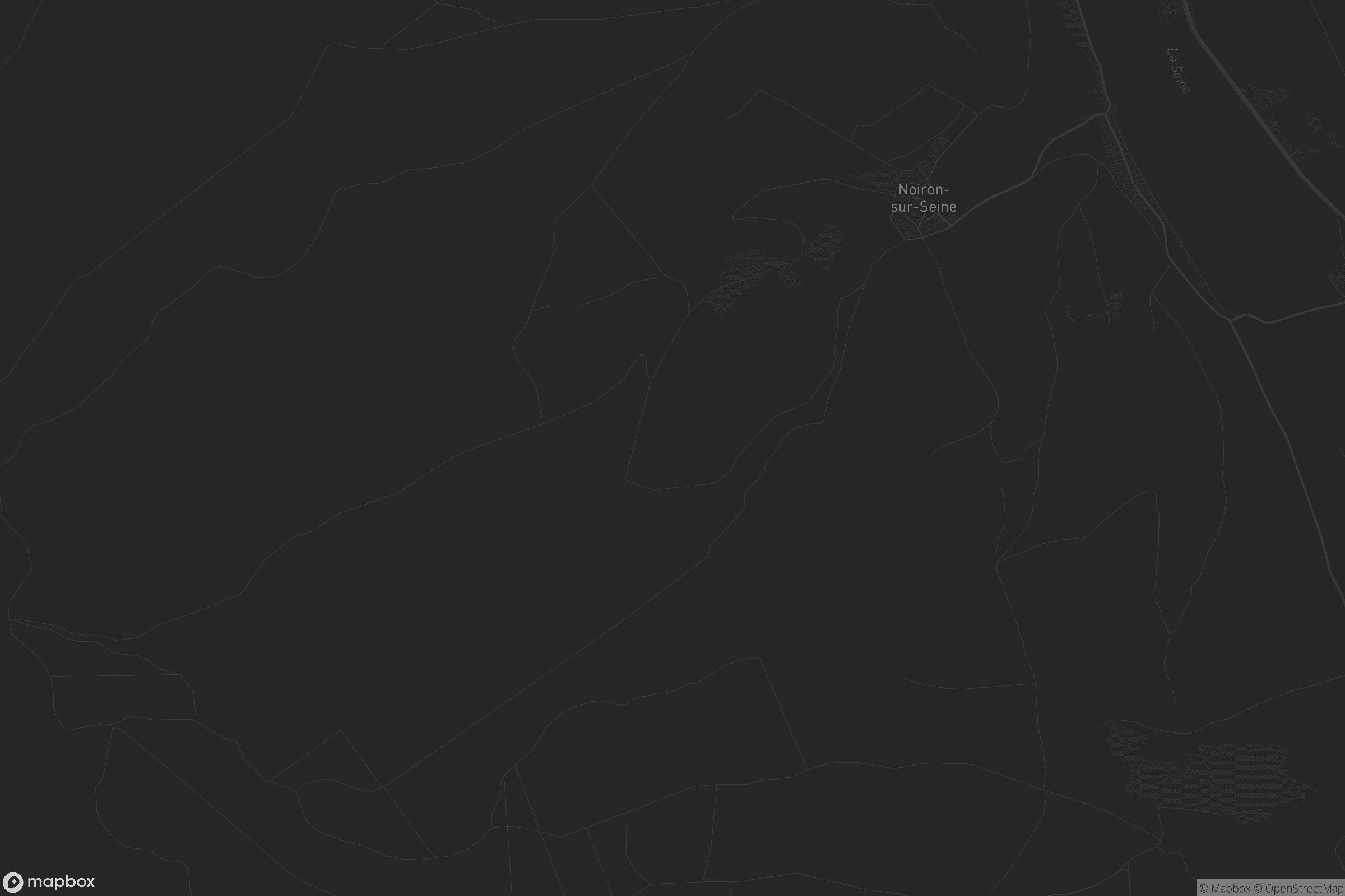 Carte de Noiron-sur-Seine