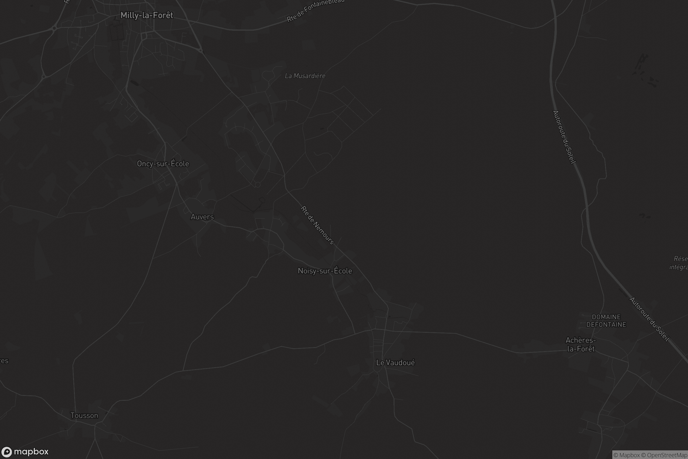 Carte de Noisy-sur-École