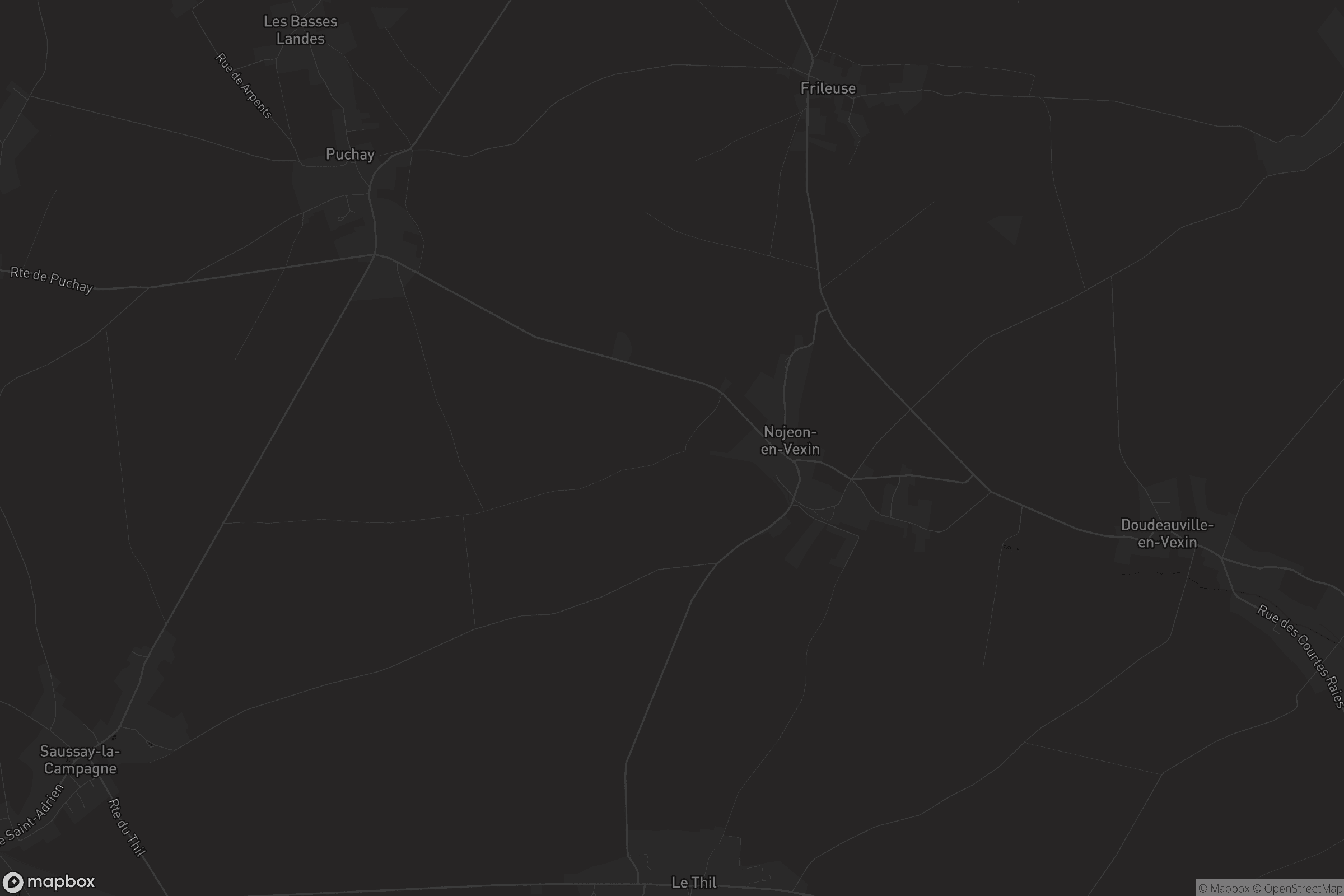 Carte de Nojeon-en-Vexin