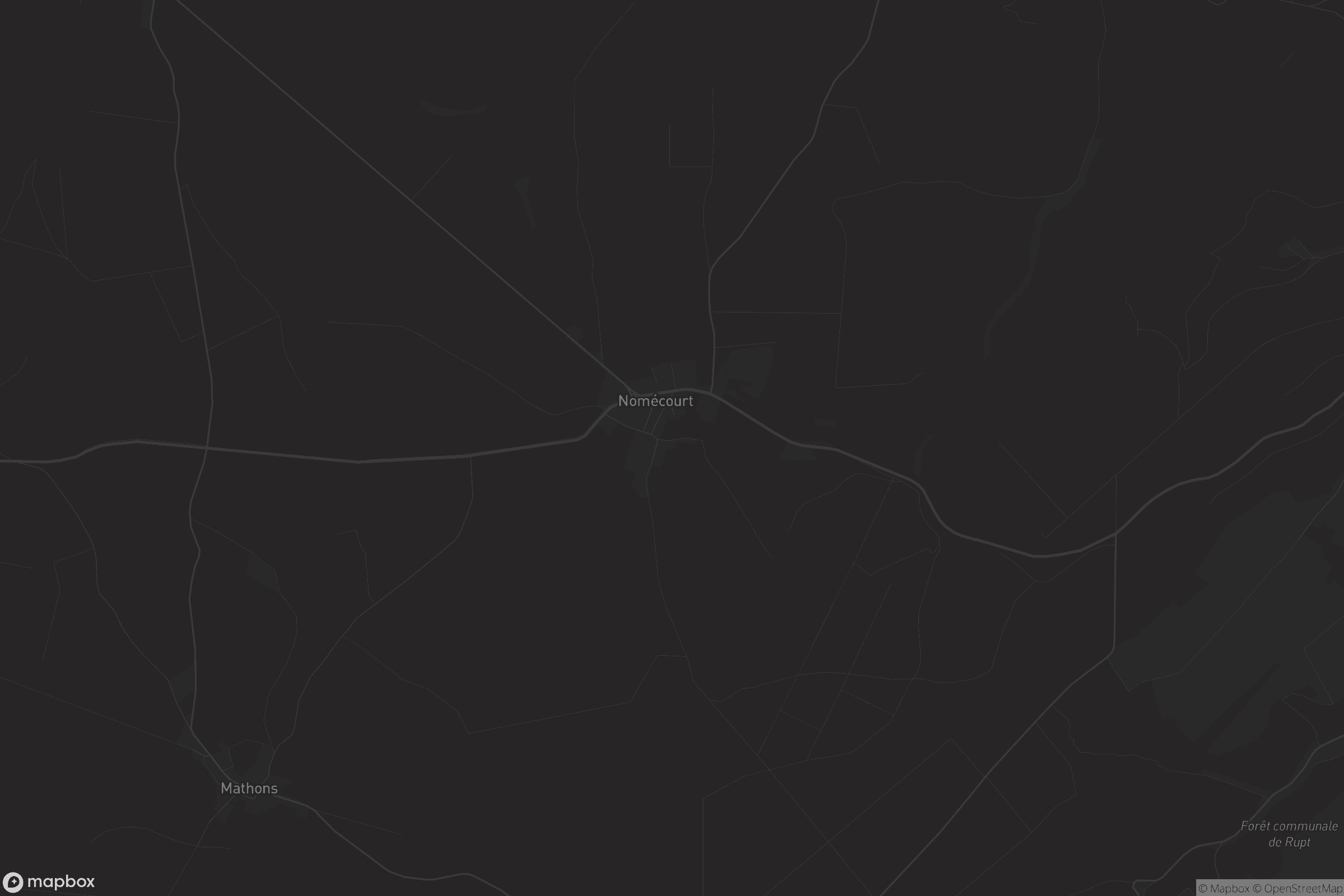 Carte de Nomécourt