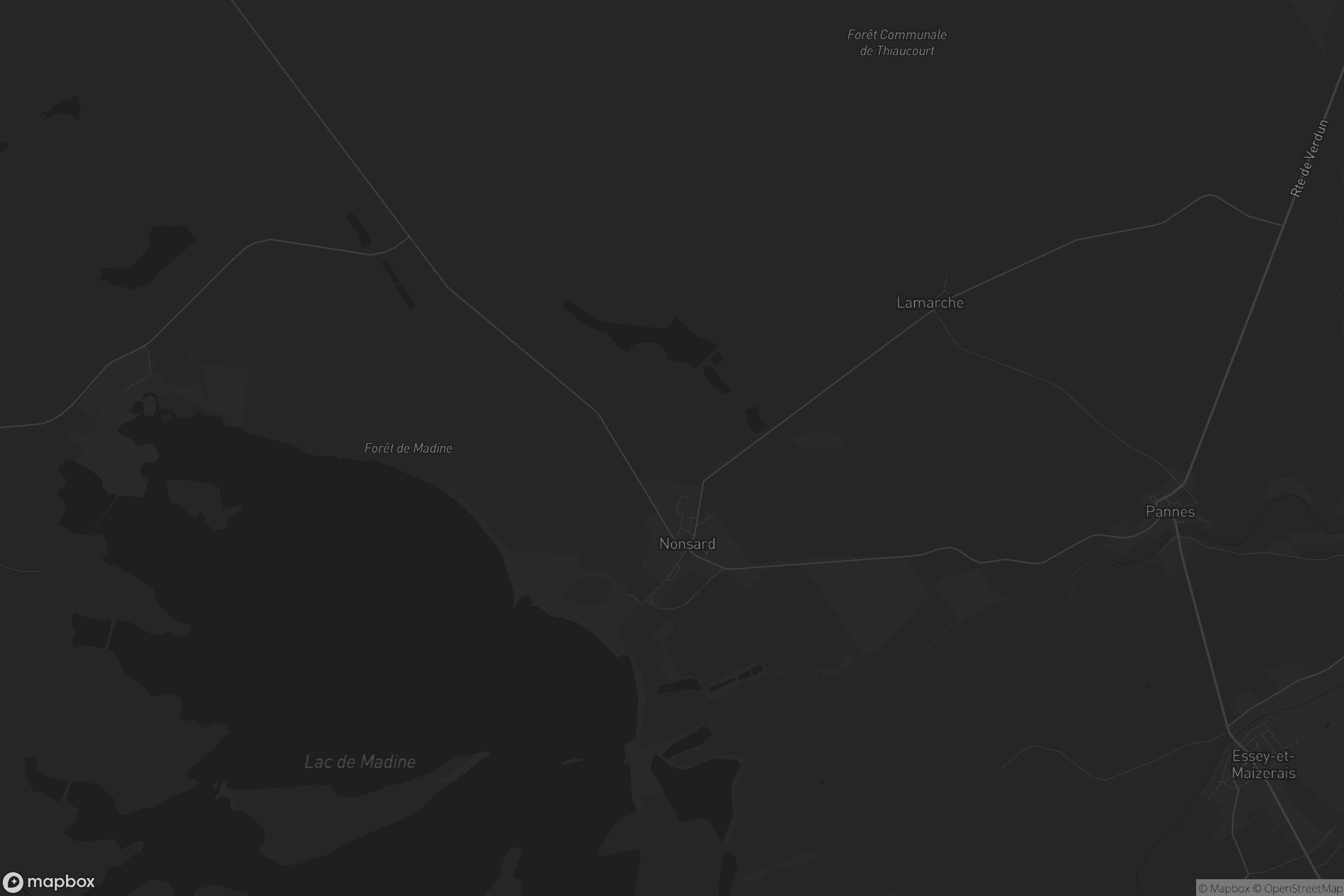 Carte de Nonsard-Lamarche