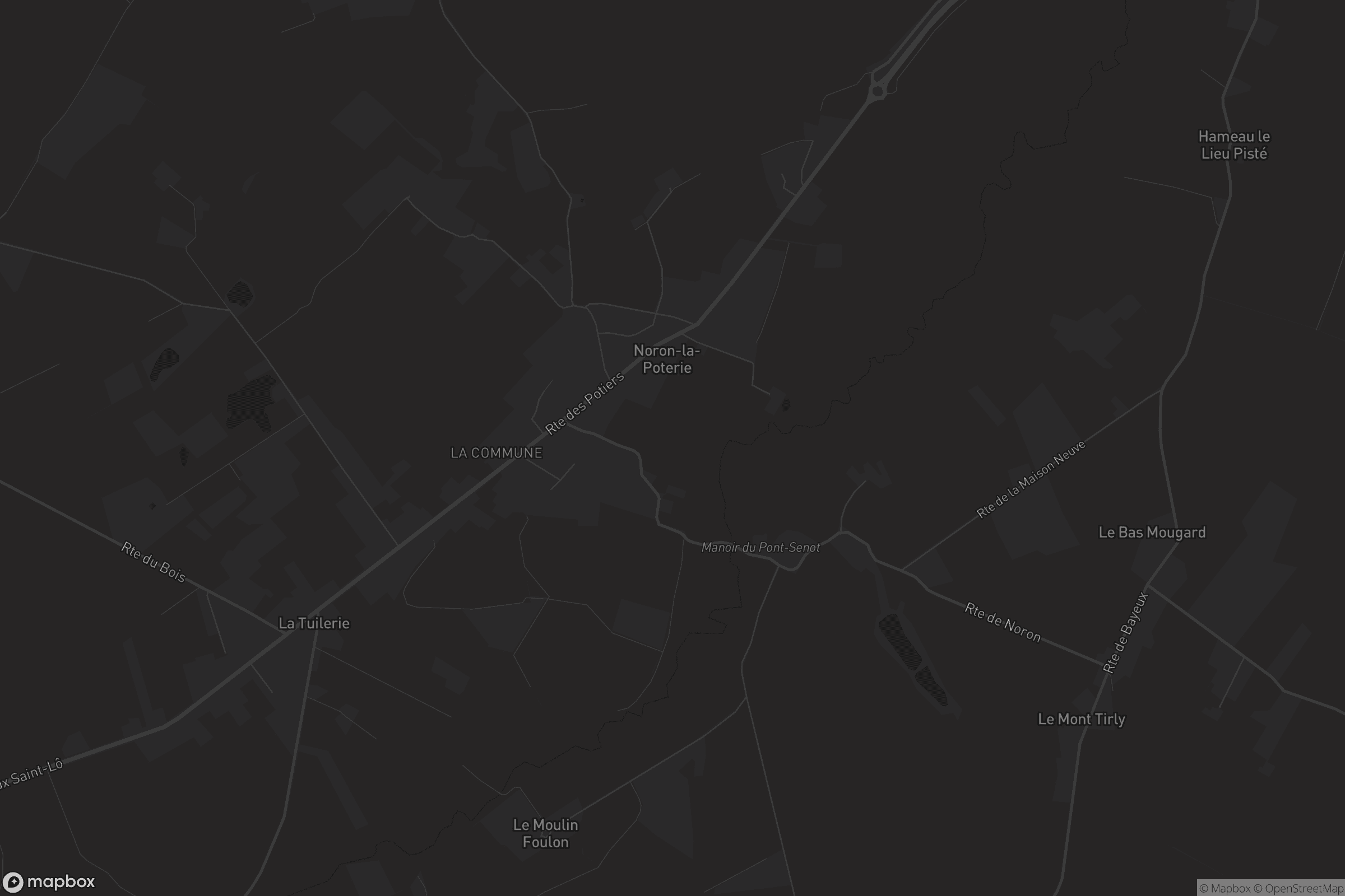 Carte de Noron-la-Poterie