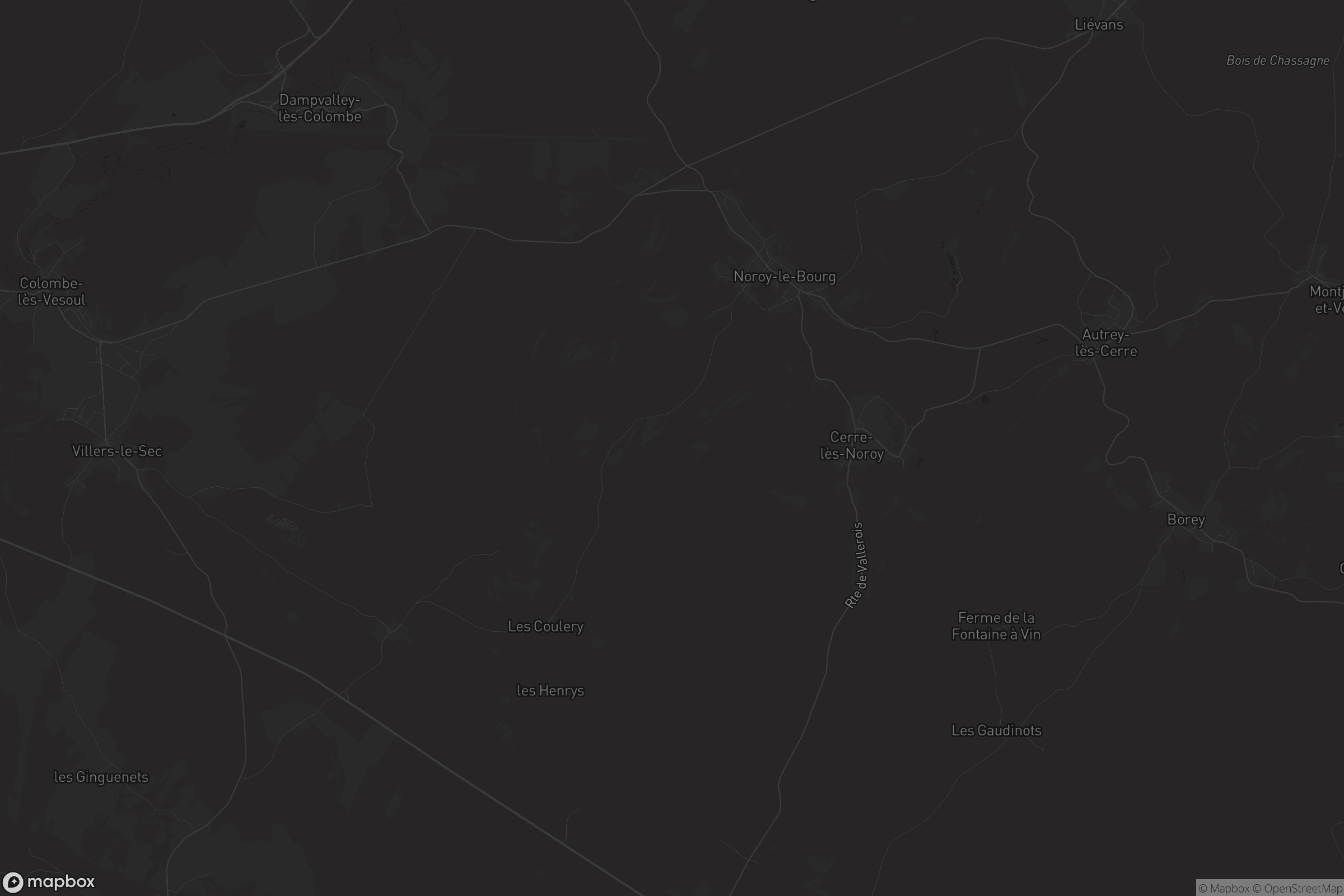 Carte de Noroy-le-Bourg