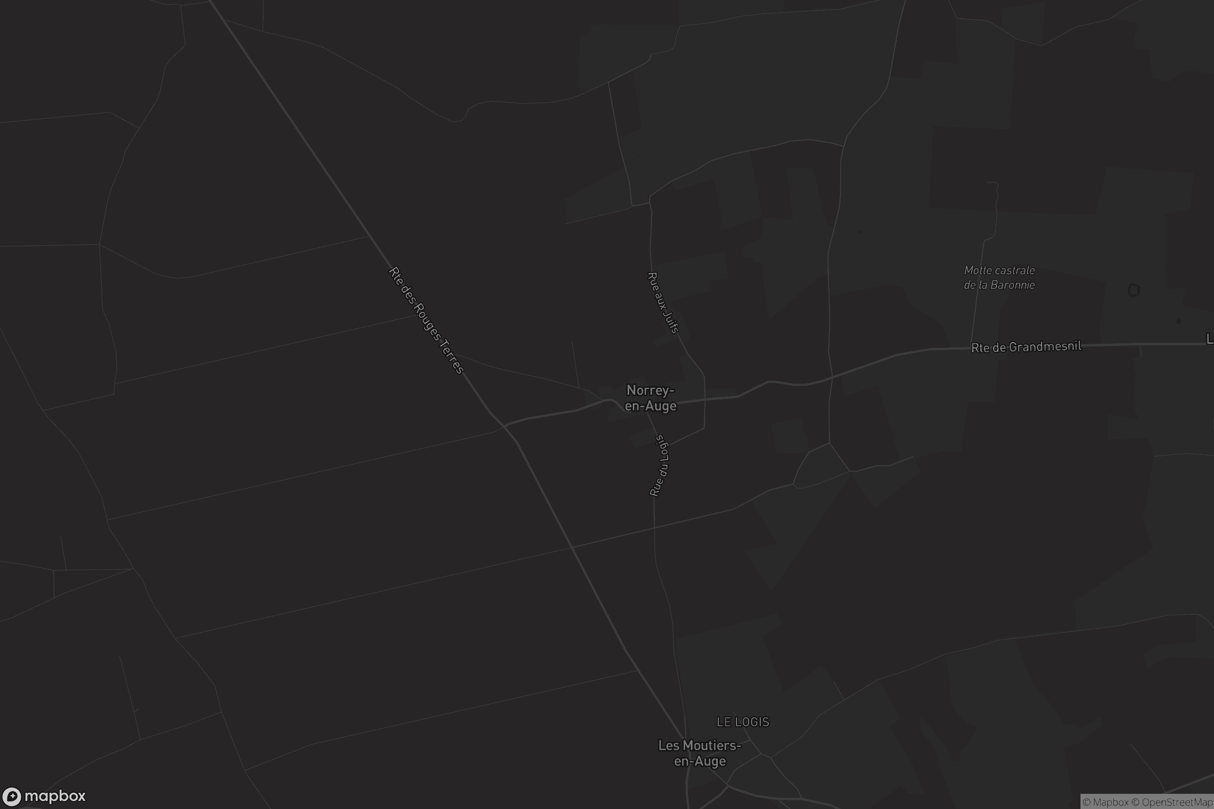 Carte de Norrey-en-Auge