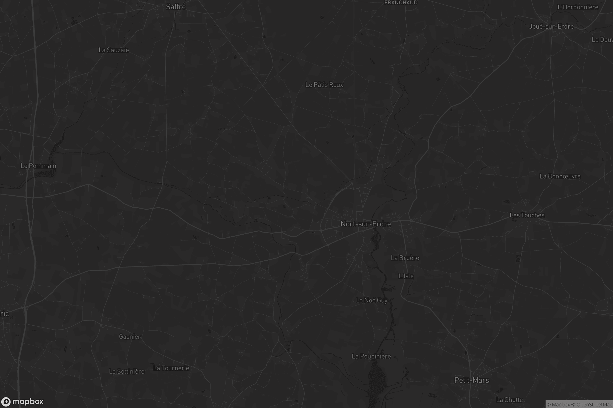 Carte de Nort-sur-Erdre