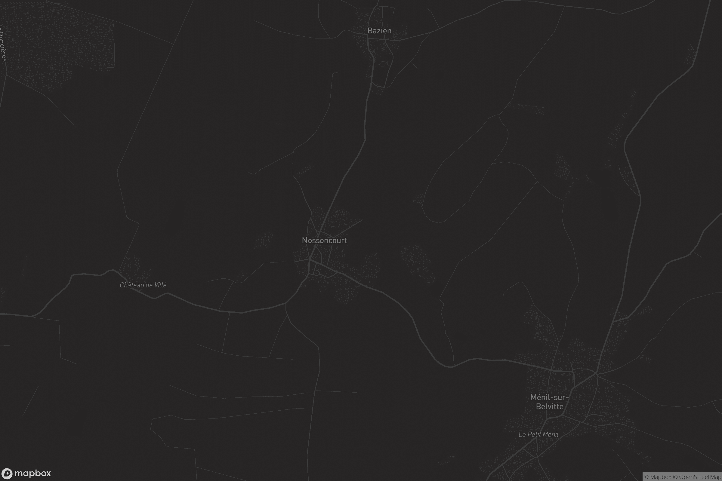 Carte de Nossoncourt