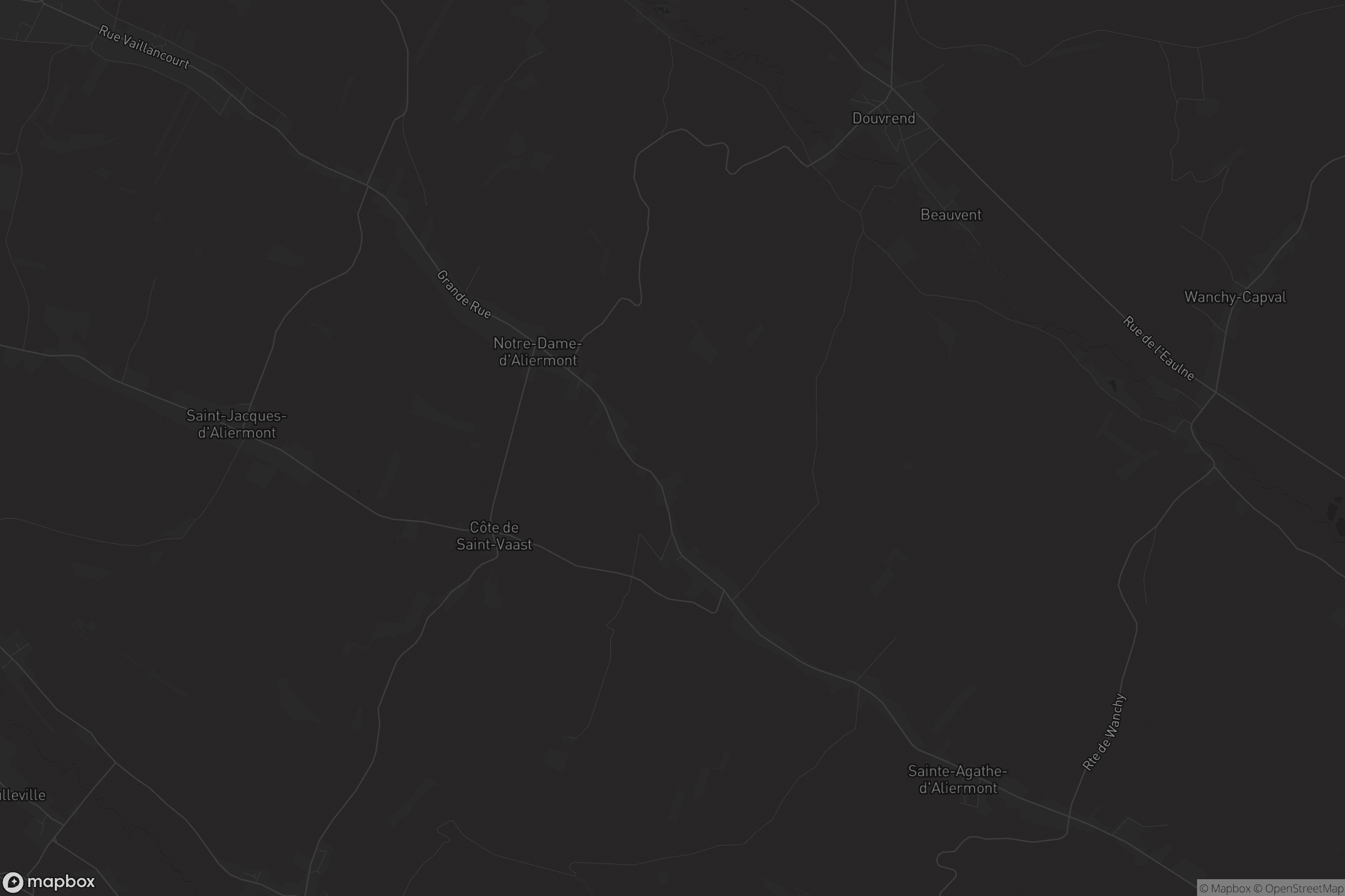 Carte de Notre-Dame-d'Aliermont