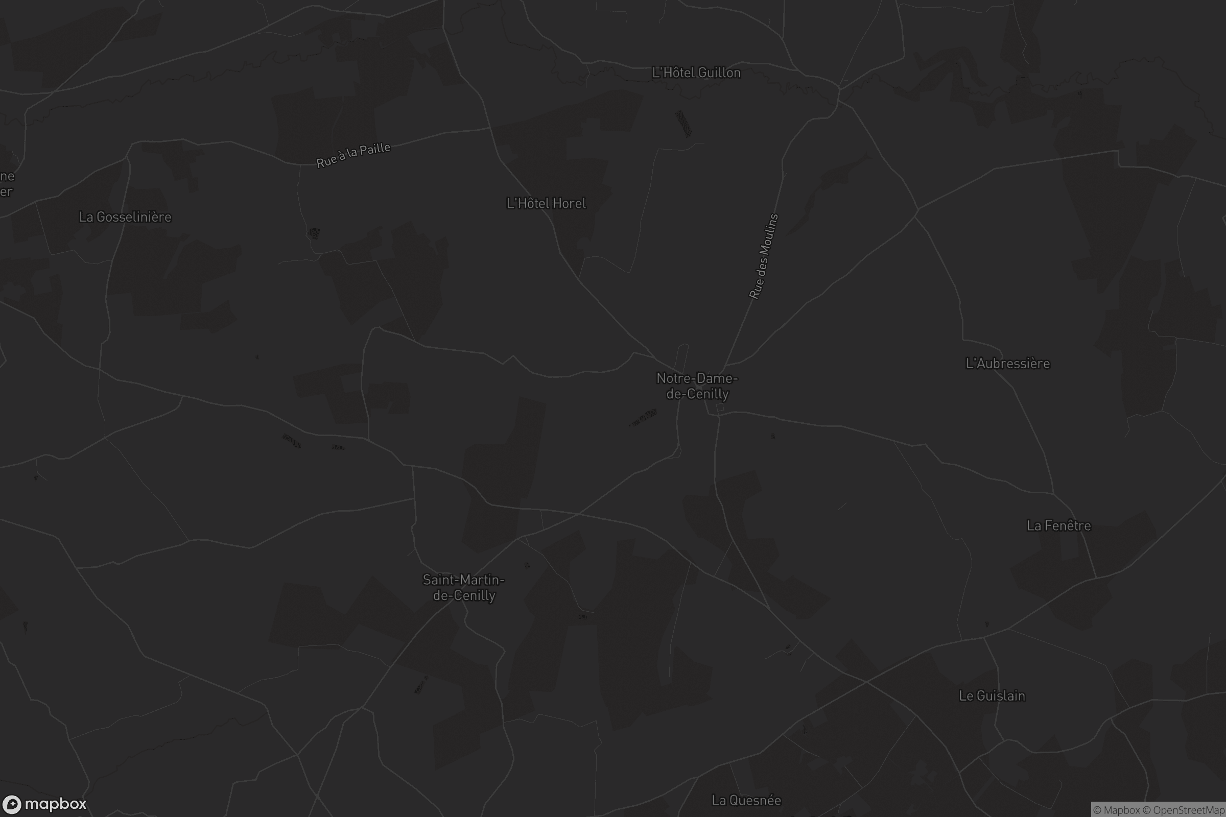 Carte de Notre-Dame-de-Cenilly