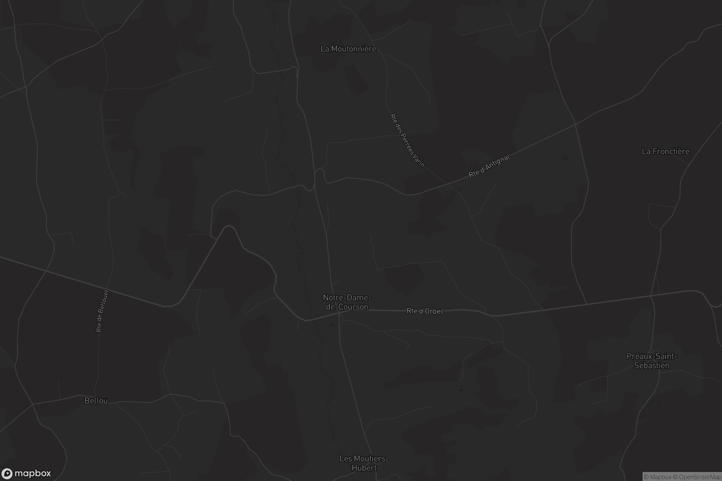 Carte de Notre-Dame-de-Courson