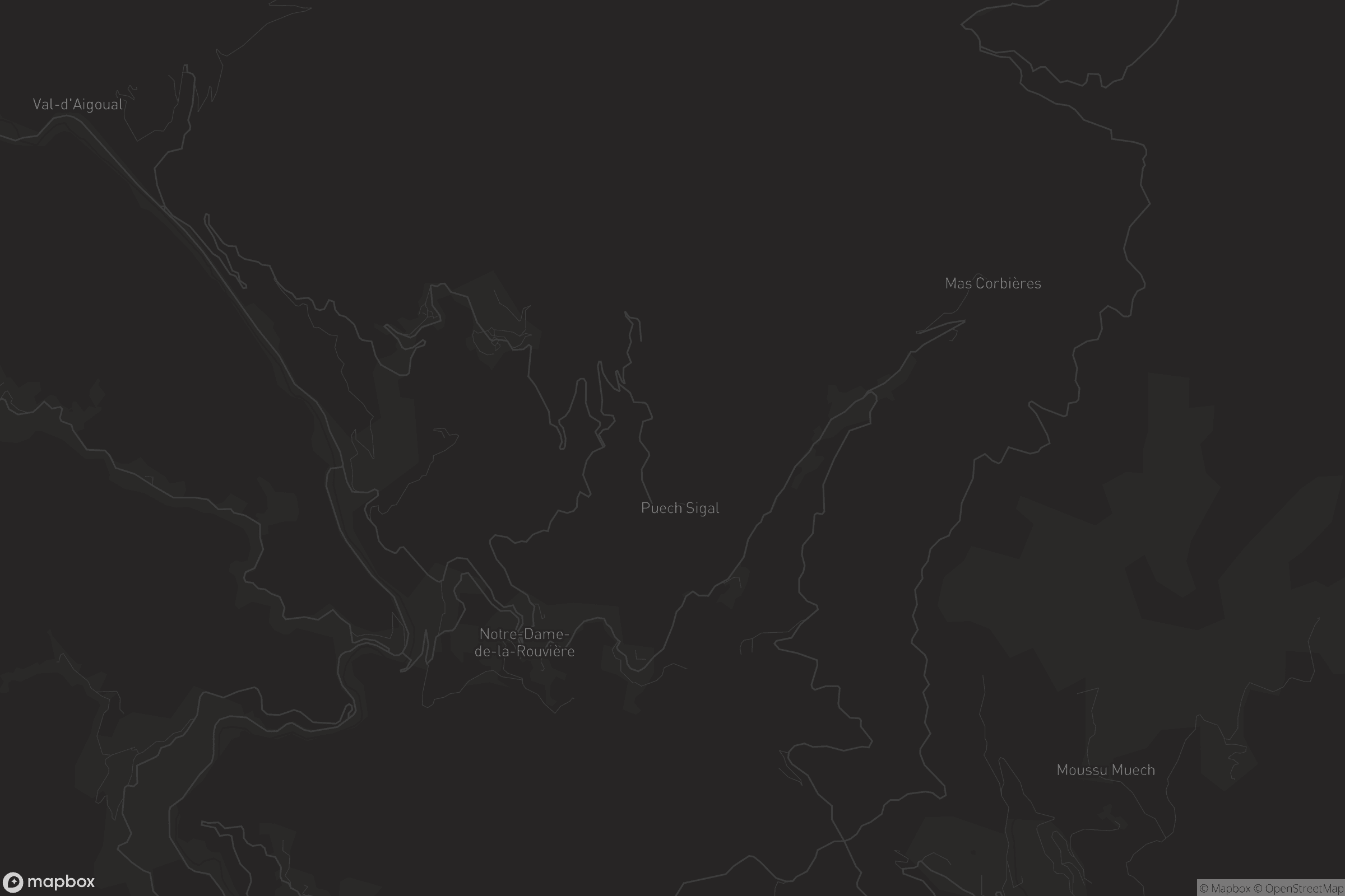 Carte de Notre-Dame-de-la-Rouvière