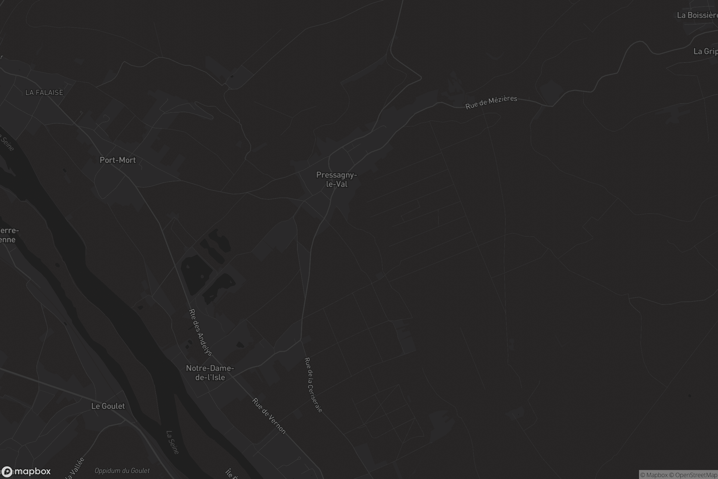 Carte de Notre-Dame-de-l'Isle