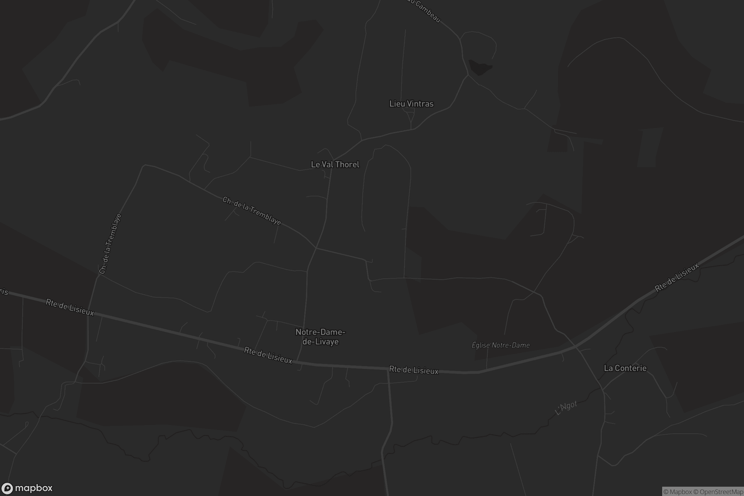 Carte de Notre-Dame-de-Livaye