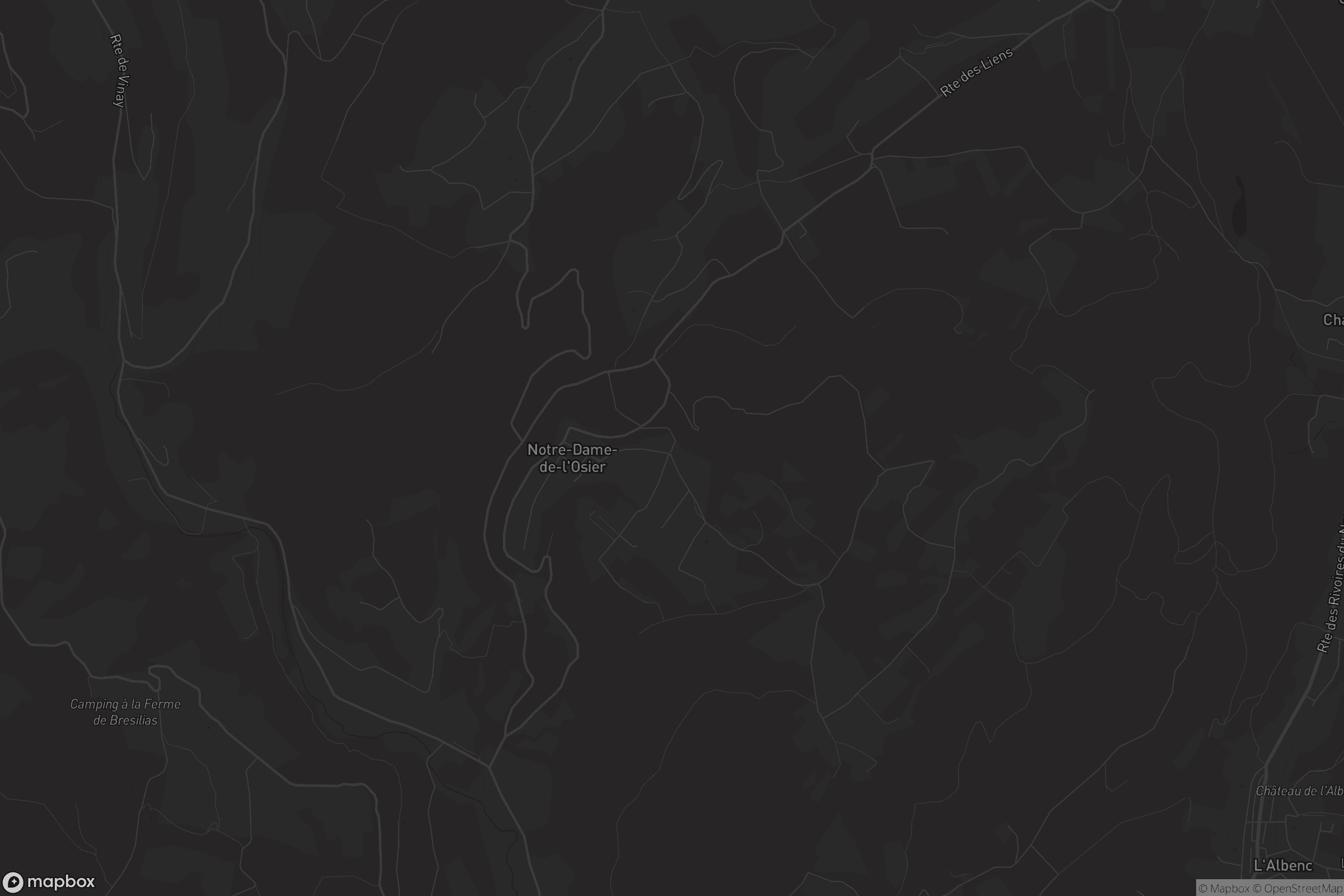 Carte de Notre-Dame-de-l'Osier