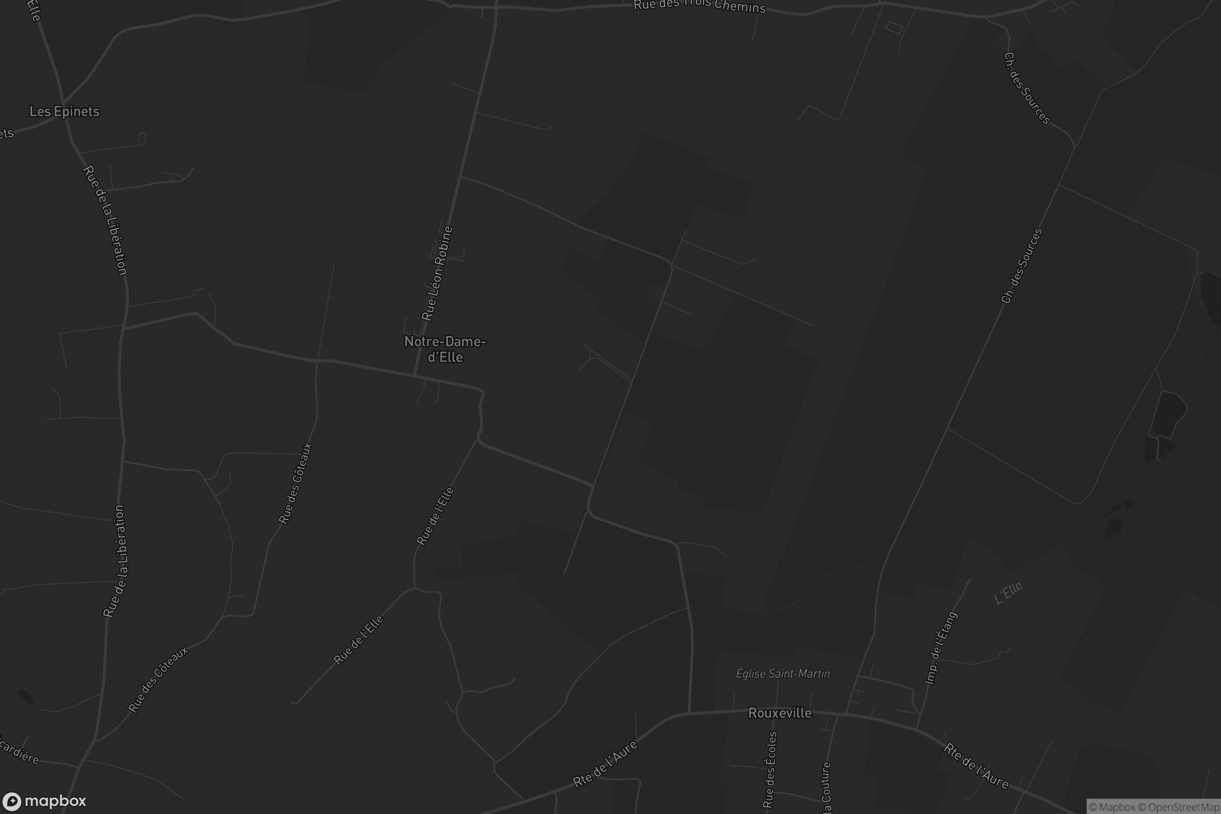Carte de Notre-Dame-d'Elle