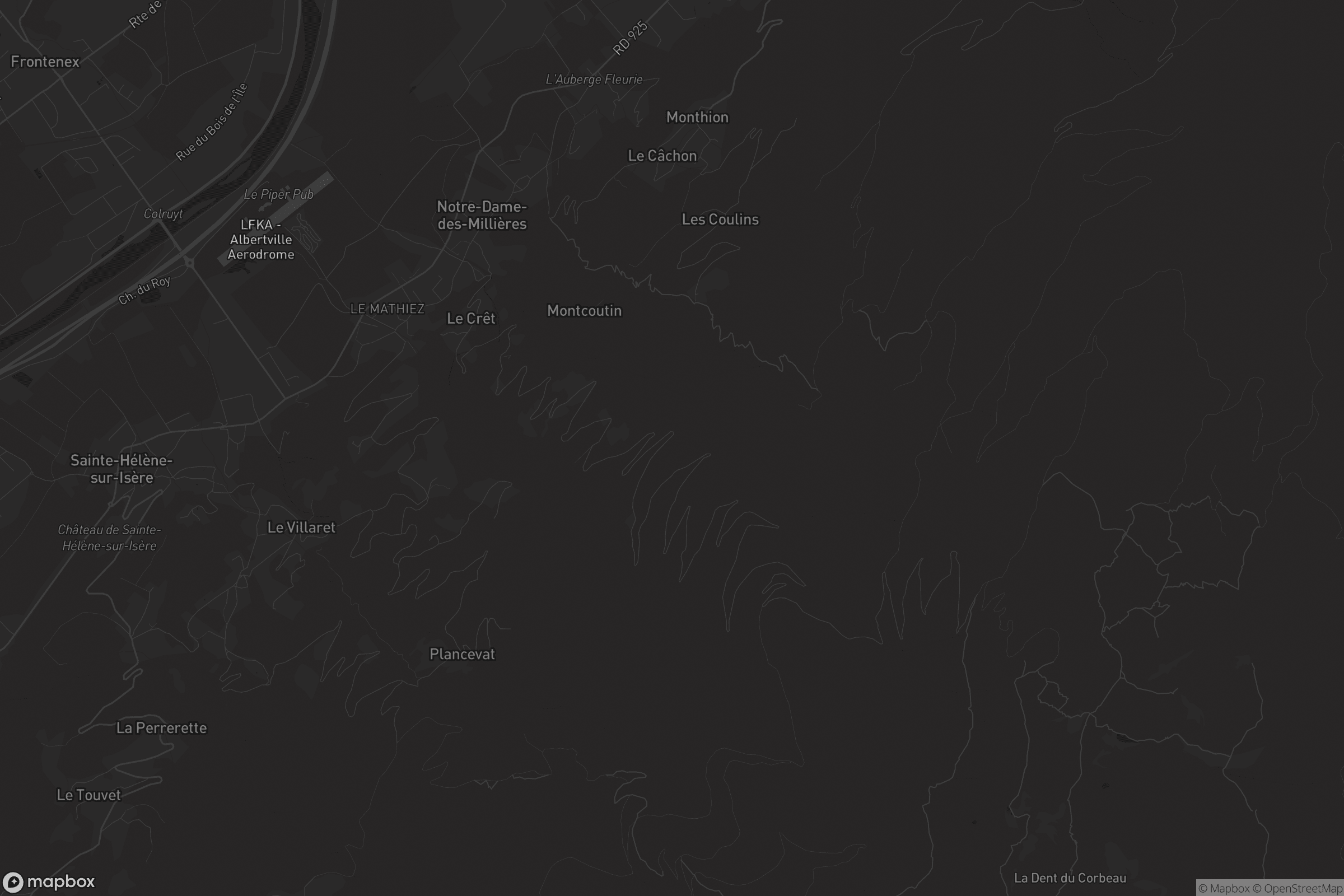 Carte de Notre-Dame-des-Millières