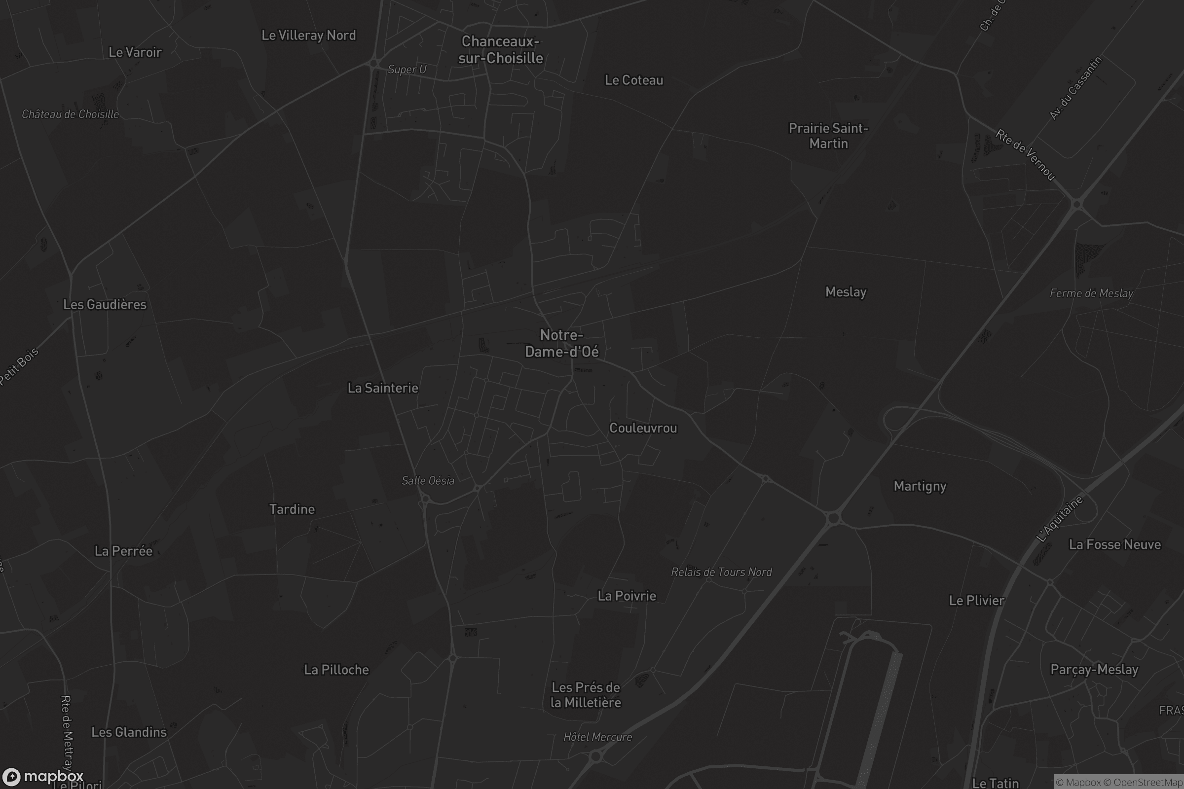 Carte de Notre-Dame-d'Oé