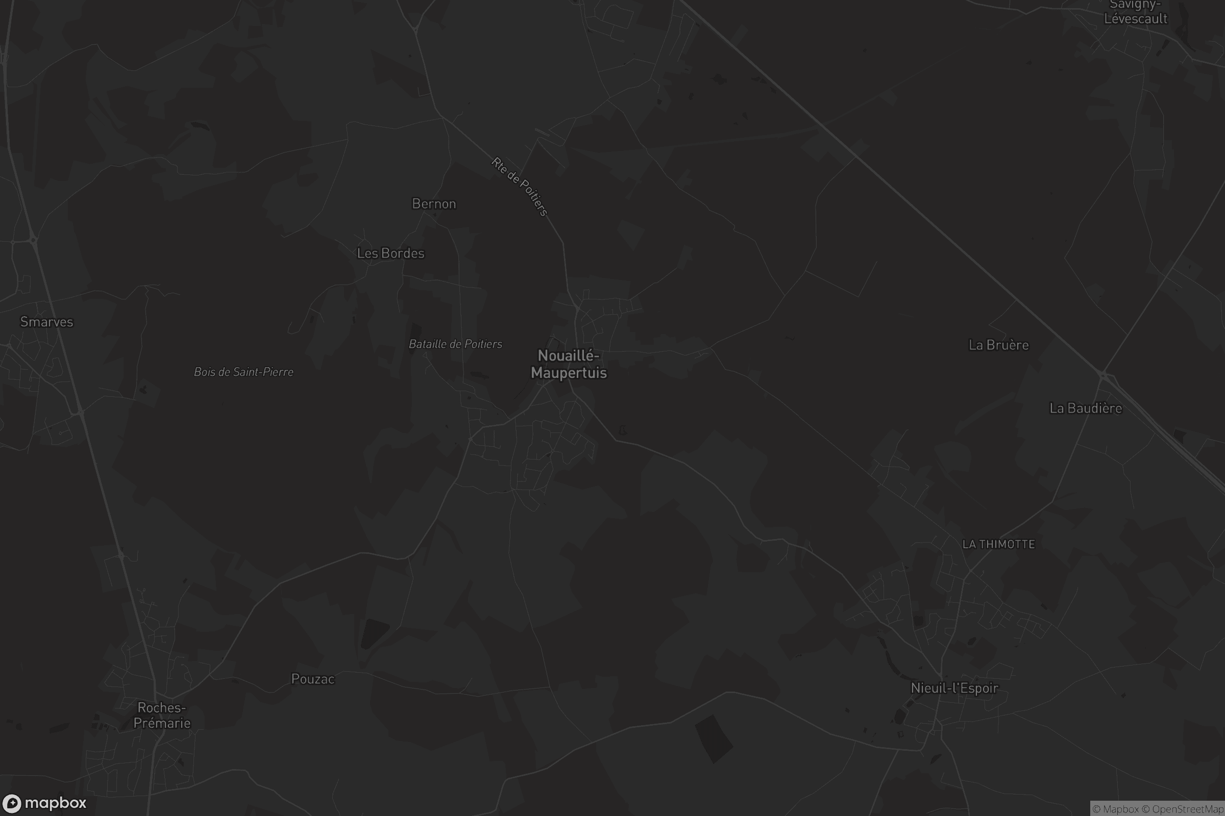 Carte de Nouaillé-Maupertuis