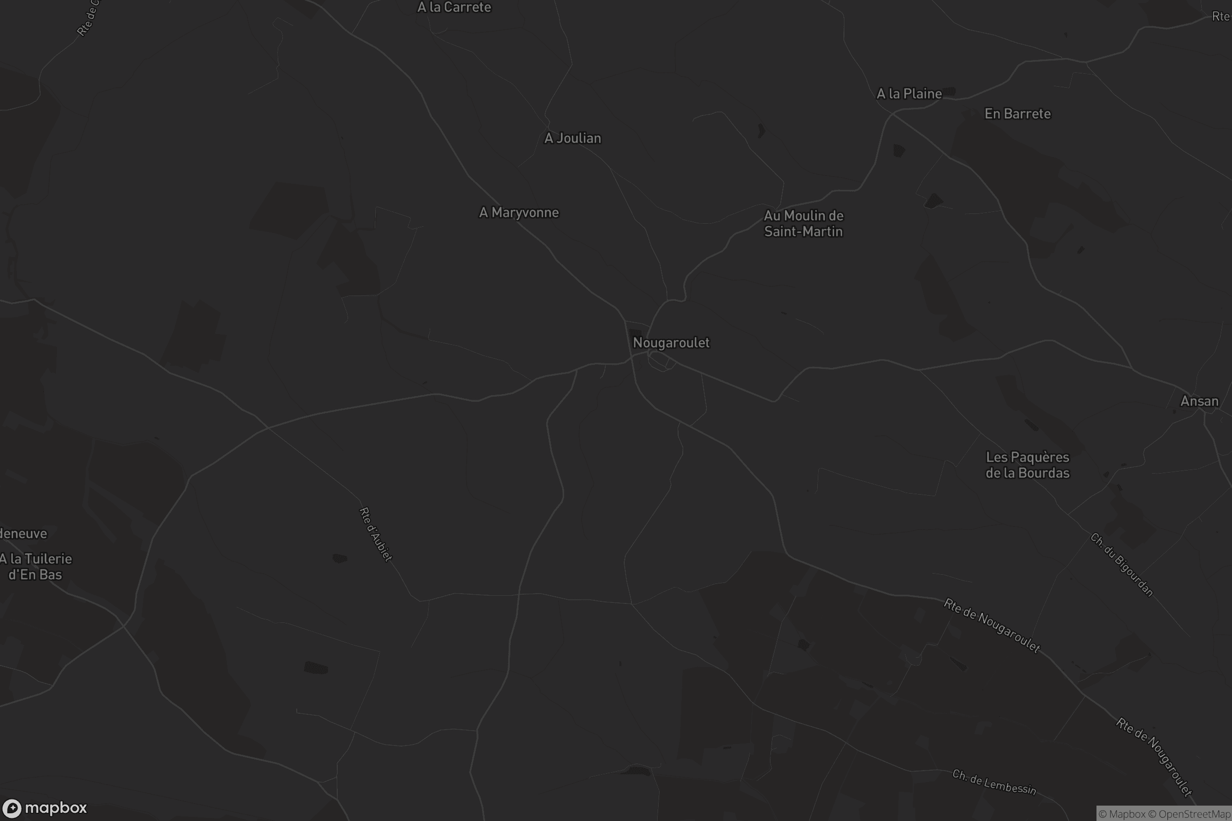 Carte de Nougaroulet