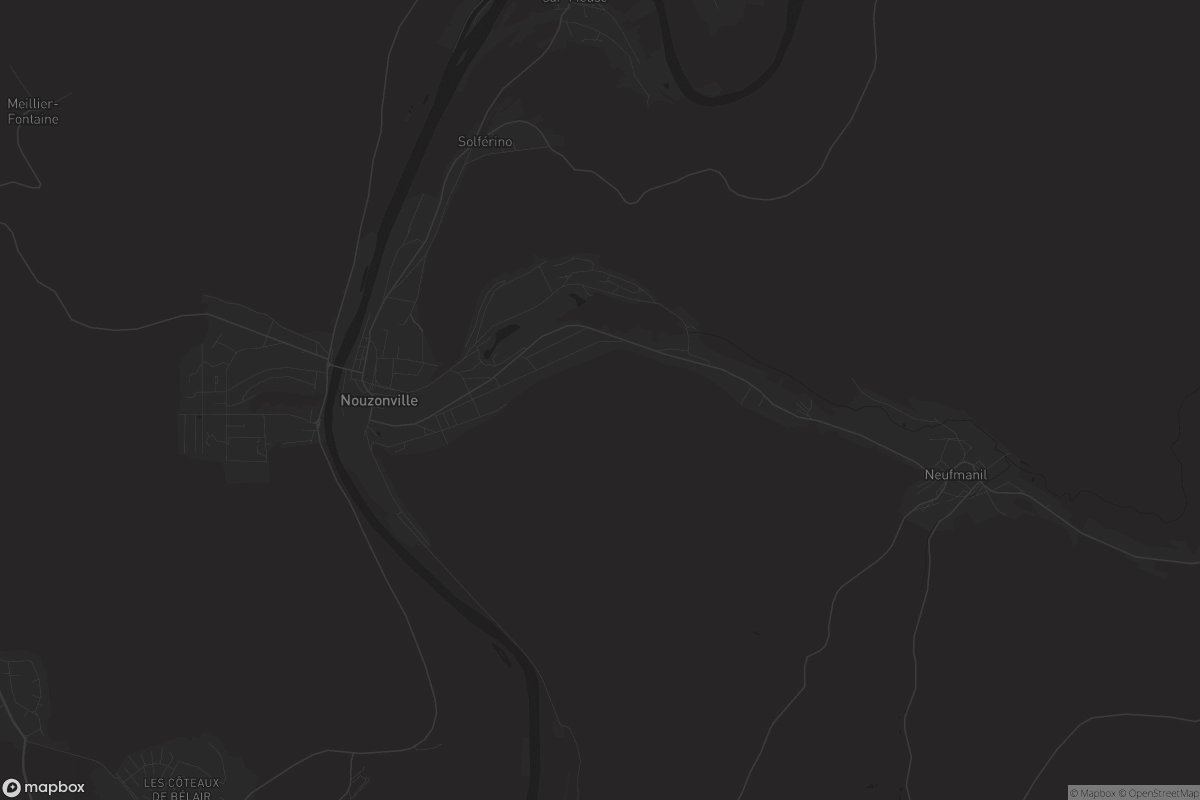 Carte de Nouzonville