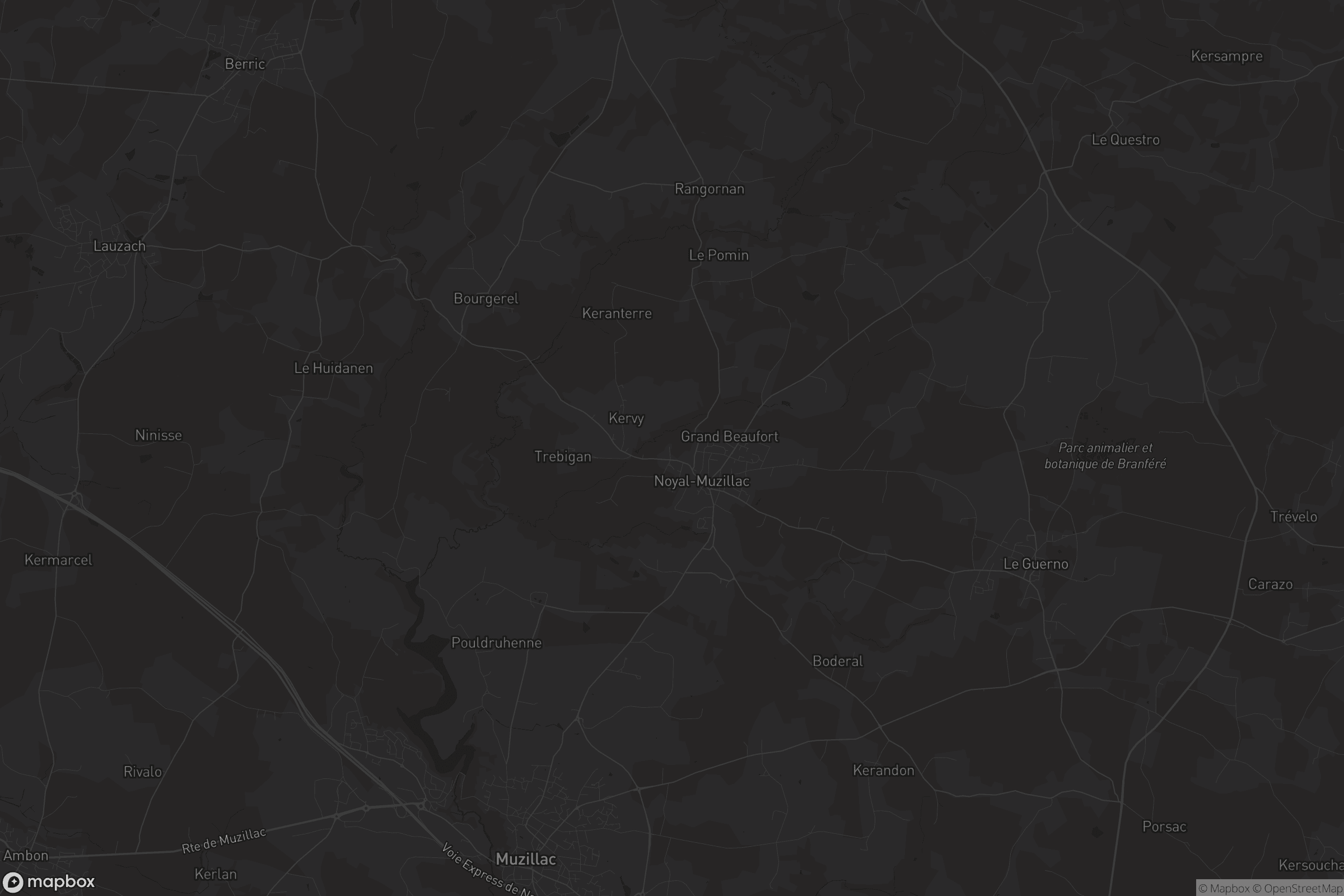 Carte de Noyal-Muzillac