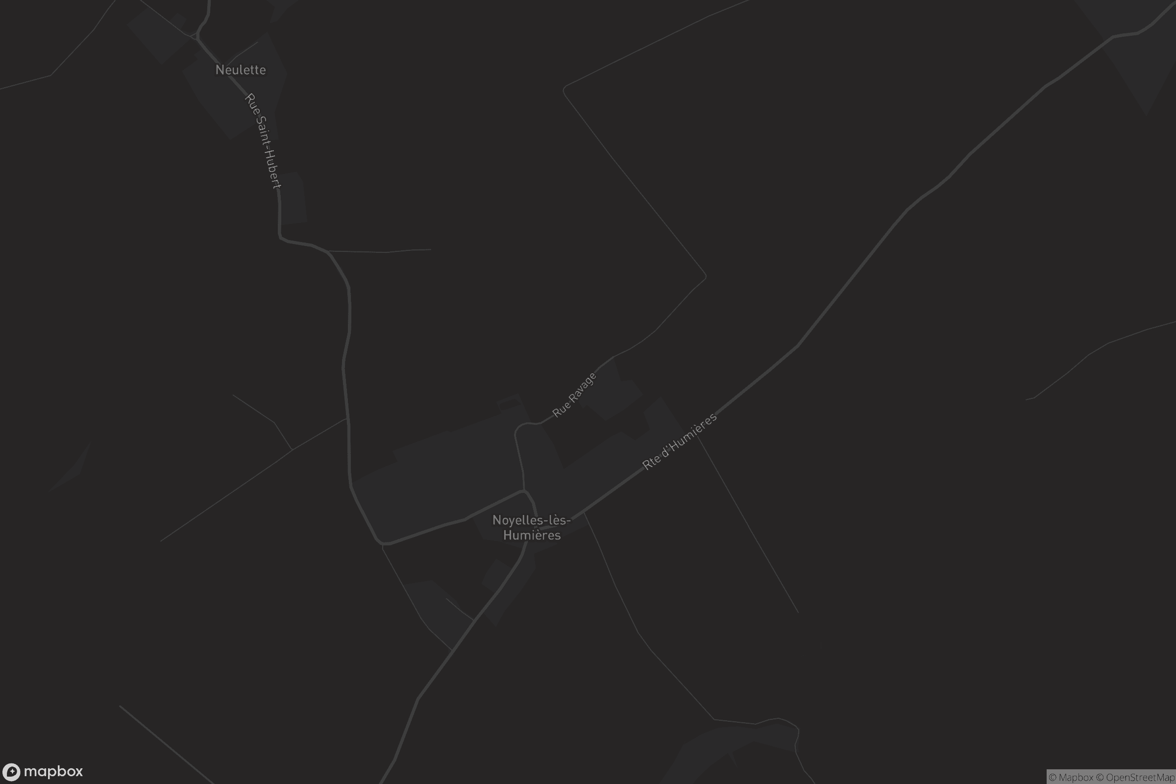 Carte de Noyelles-lès-Humières