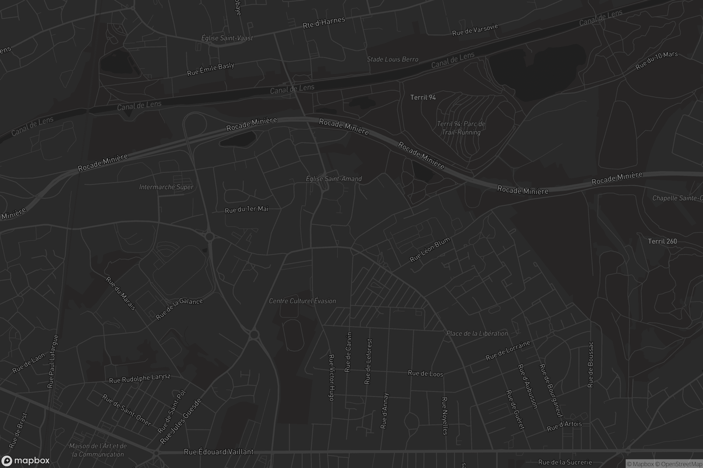 Carte de Noyelles-sous-Lens