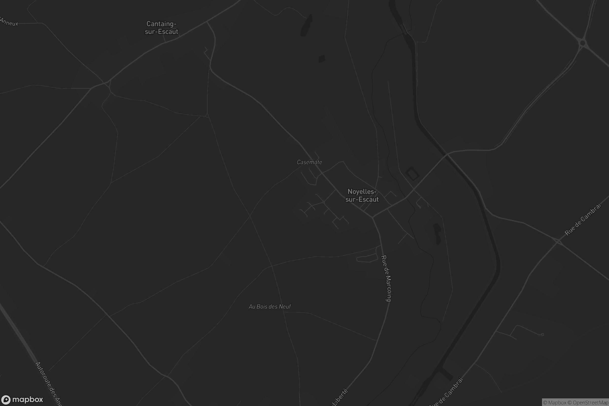 Carte de Noyelles-sur-Escaut