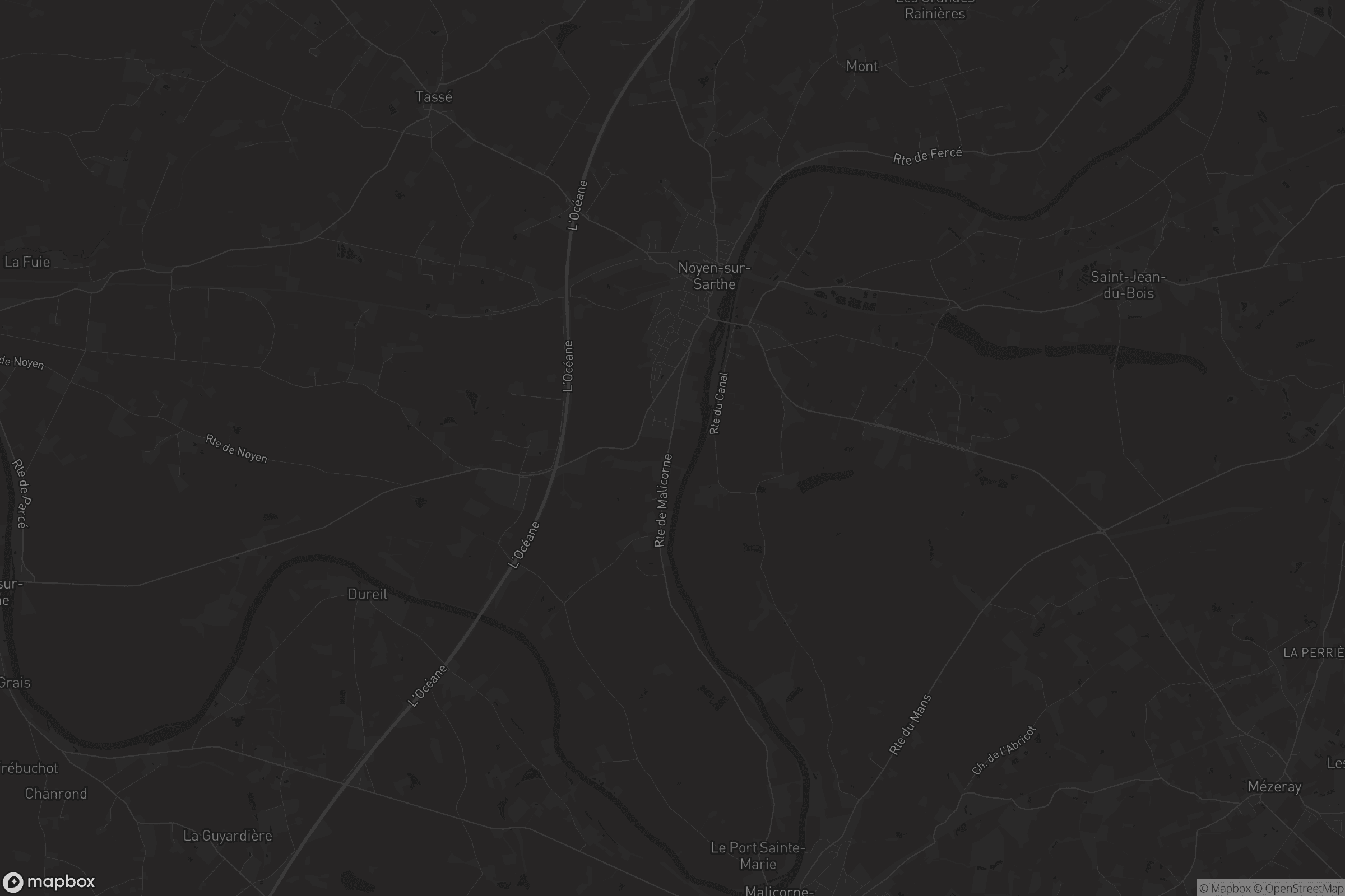 Carte de Noyen-sur-Sarthe