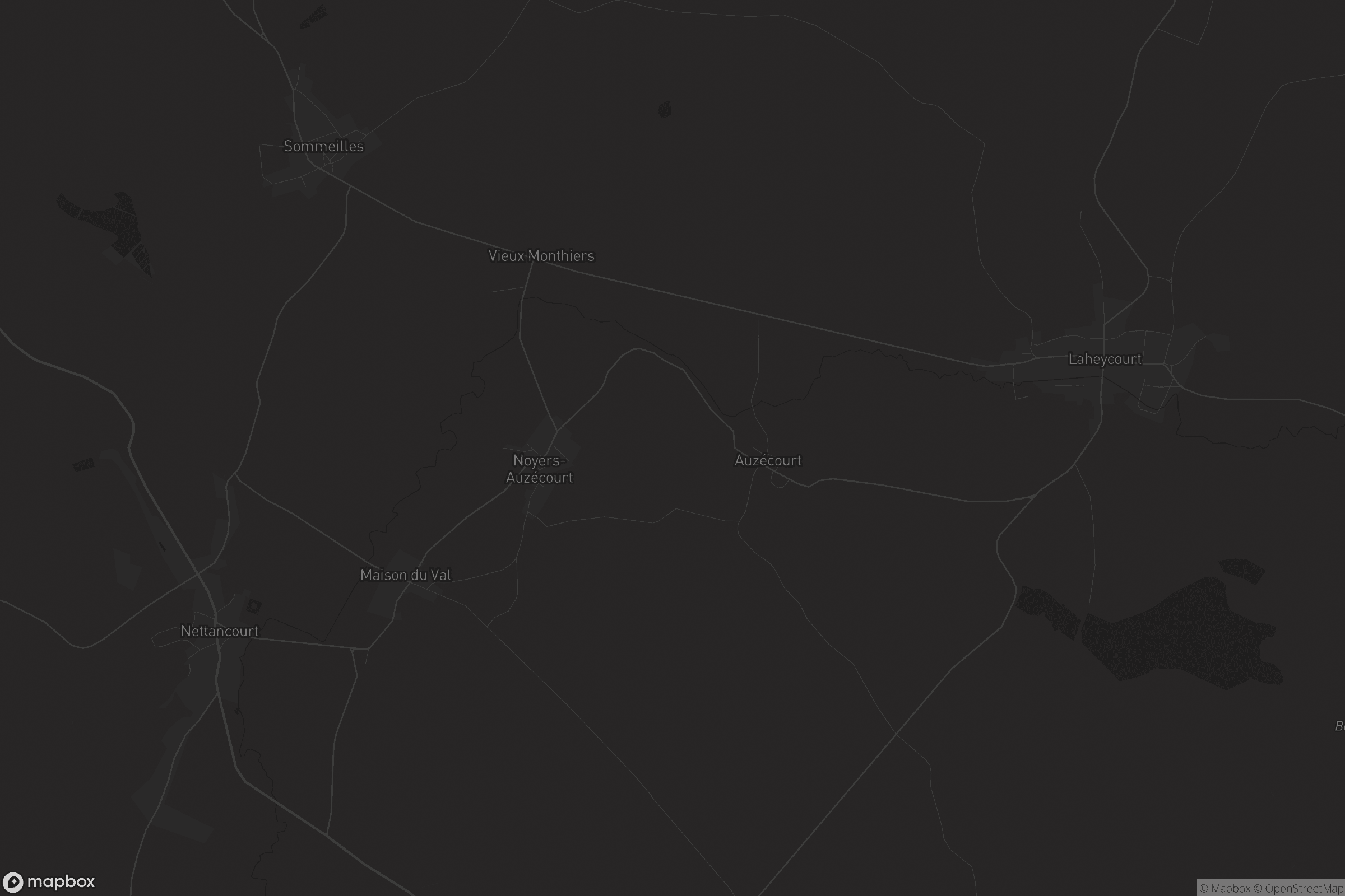 Carte de Noyers-Auzécourt