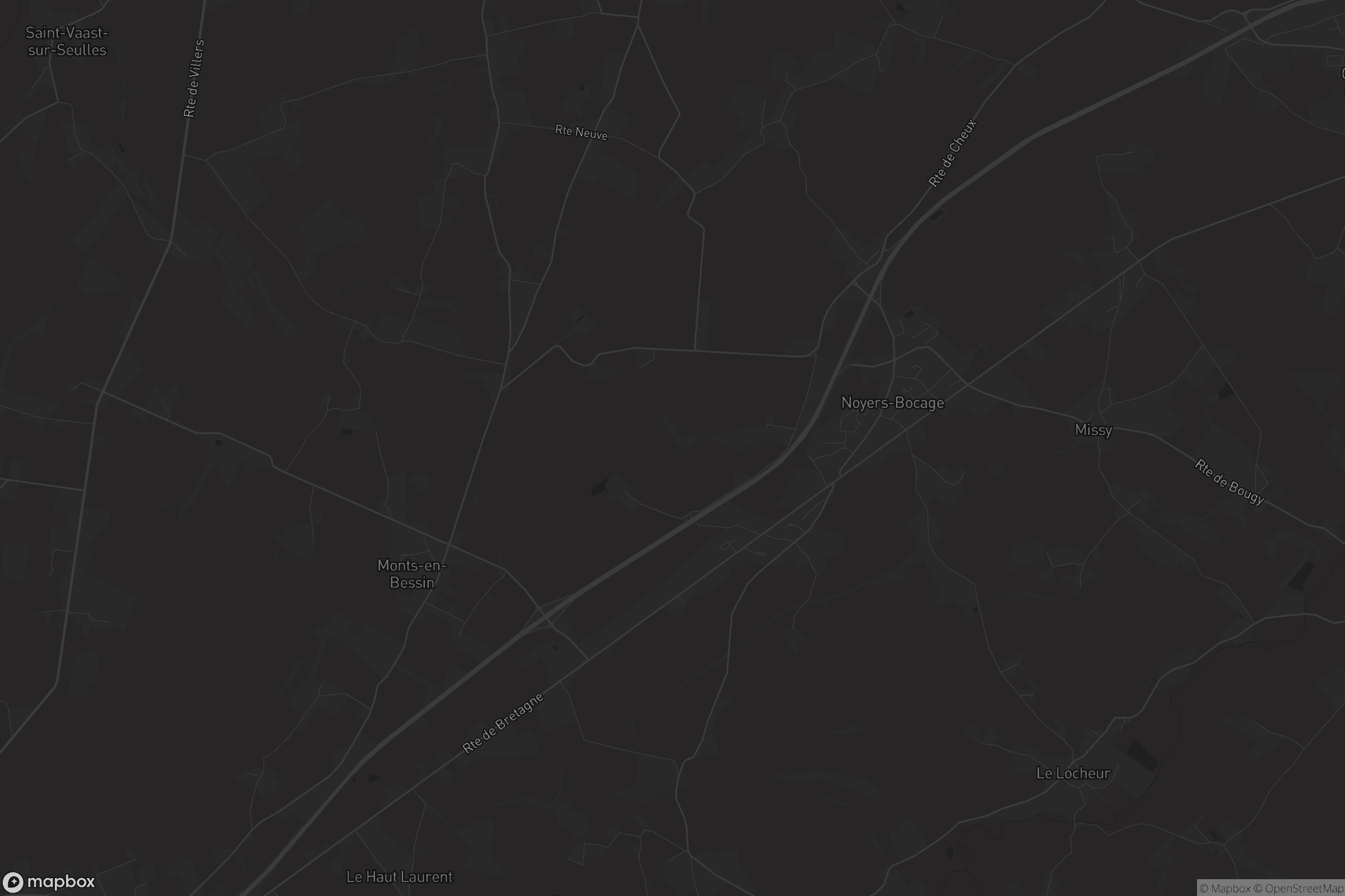 Carte de Noyers-Bocage