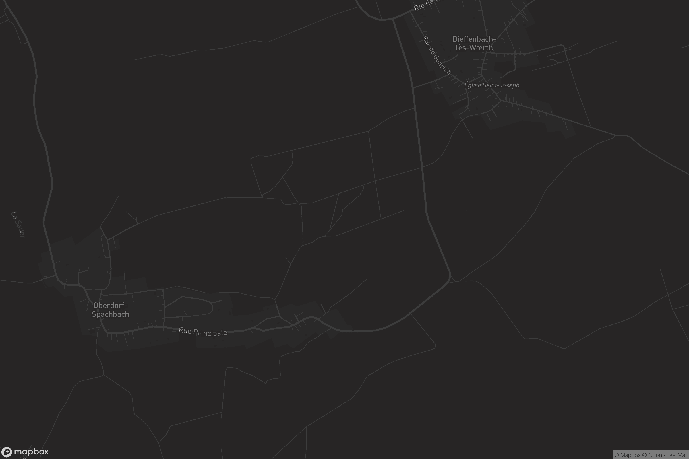 Carte de Oberdorf-Spachbach