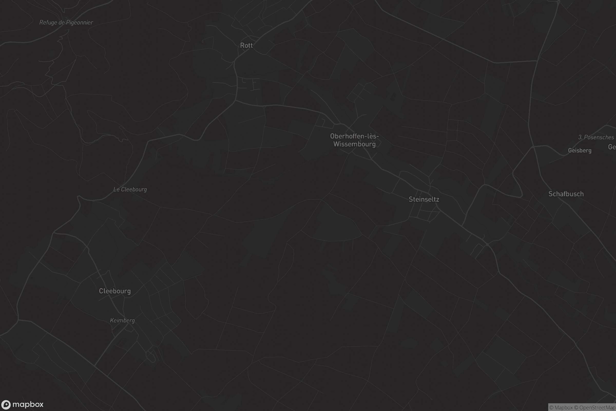 Carte de Oberhoffen-lès-Wissembourg