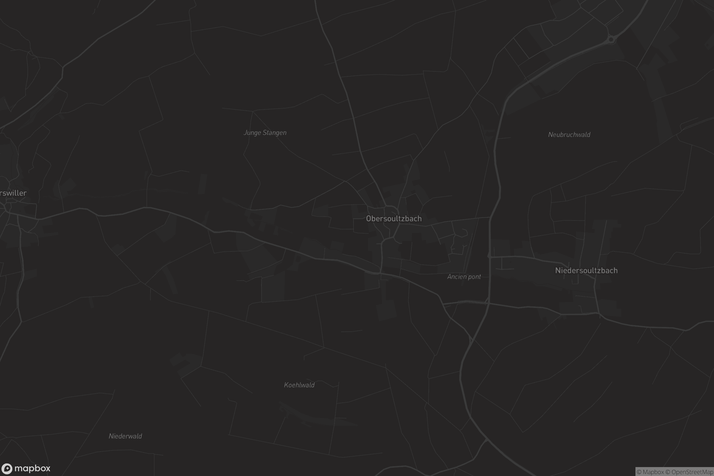 Carte de Obersoultzbach