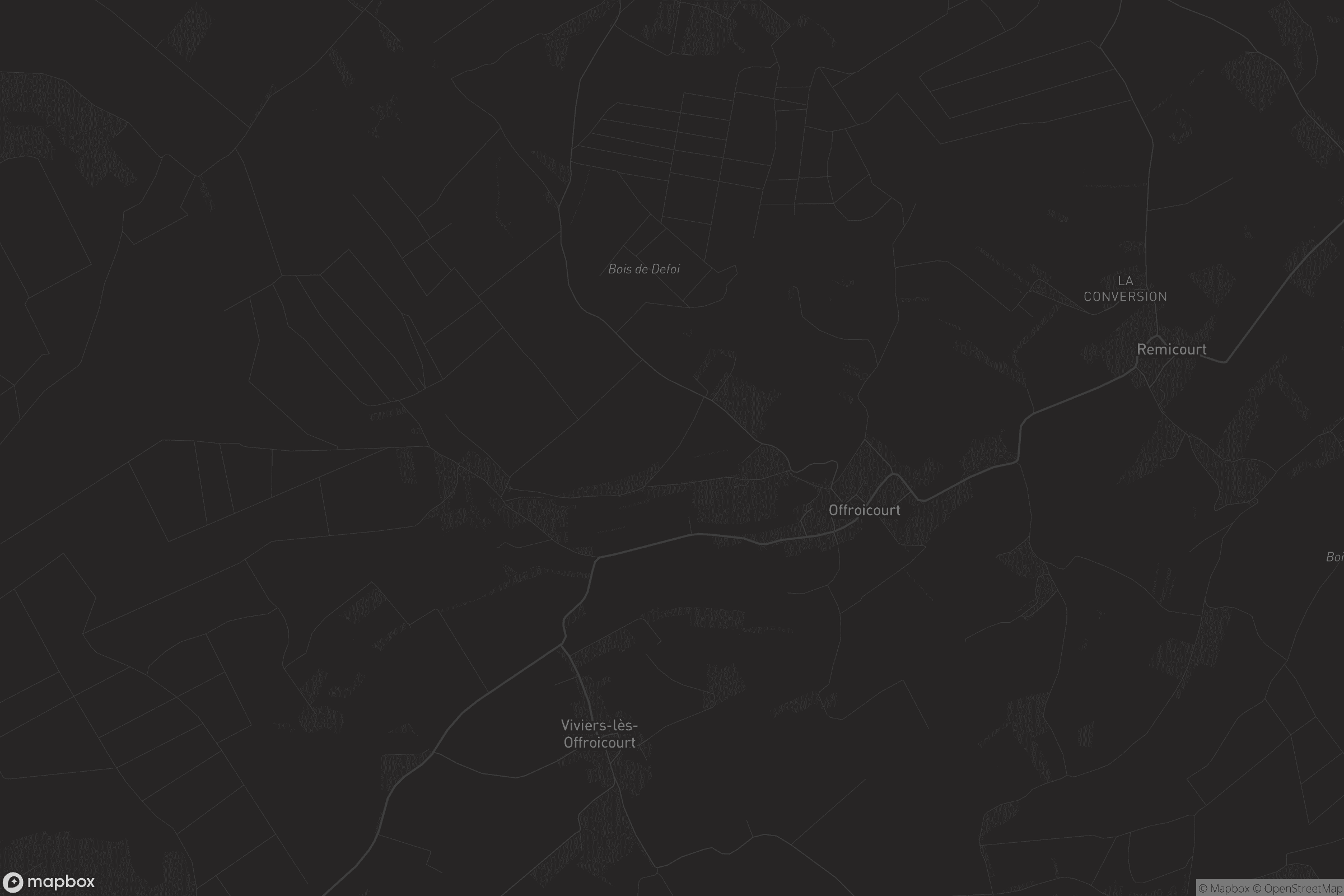 Carte de Offroicourt